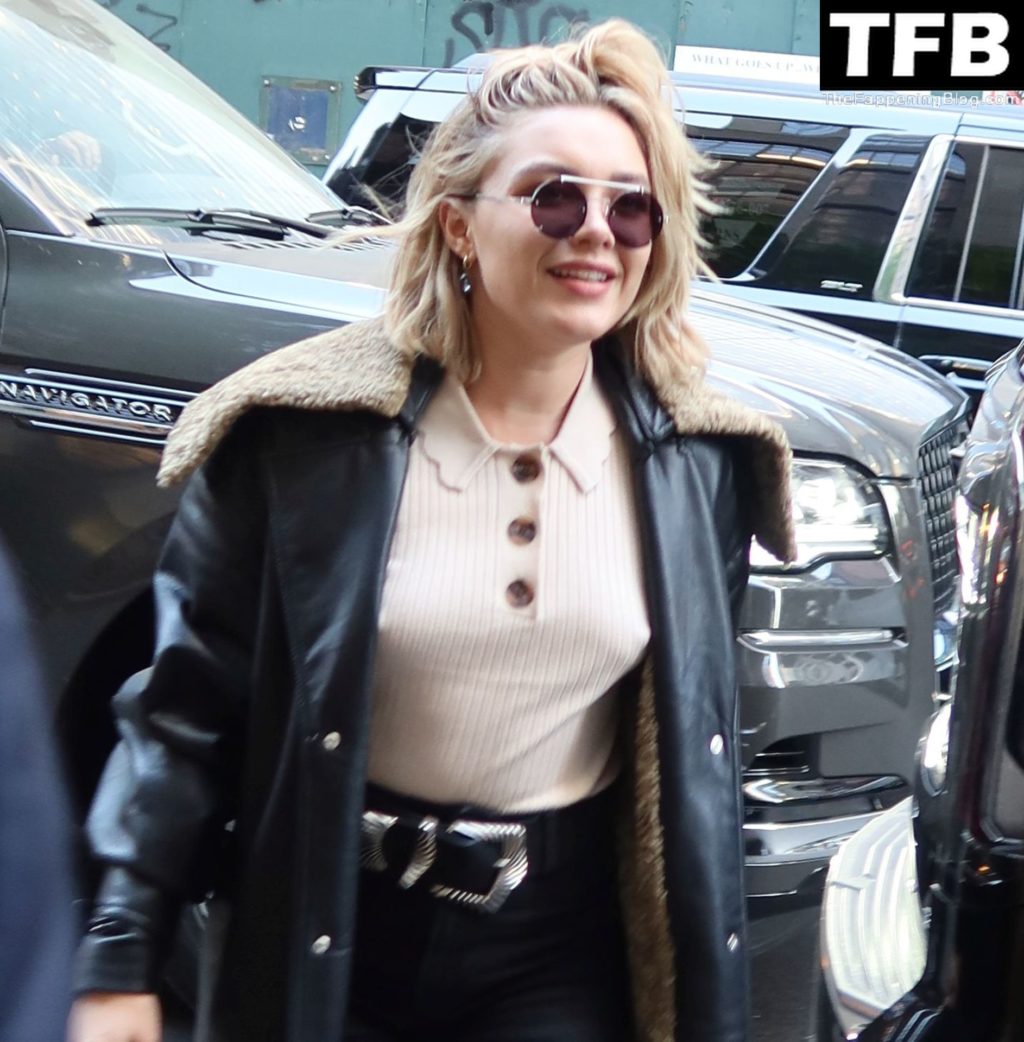 Florence Pugh Displays Her Pokies In Nyc 19 Photos Thefappening