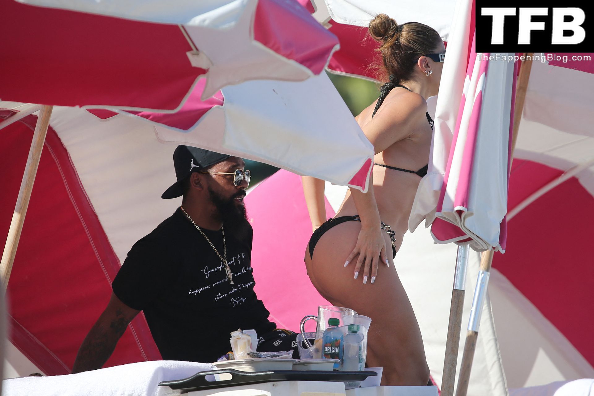 Larsa Pippen &amp; Marcus Jordan Enjoy a Day on the Beach in Miami (43 Photos)