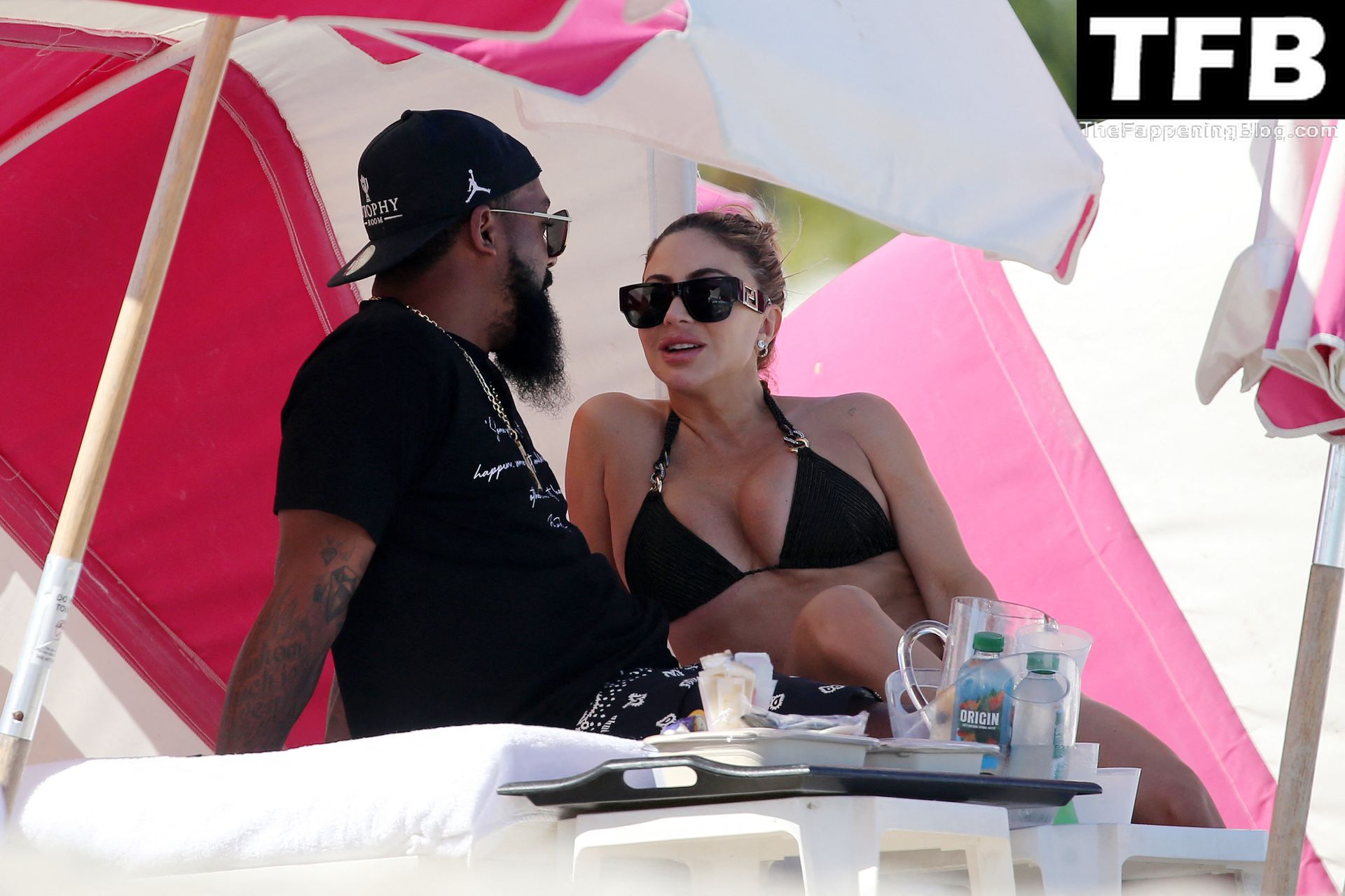 Larsa Pippen &amp; Marcus Jordan Enjoy a Day on the Beach in Miami (43 Photos)