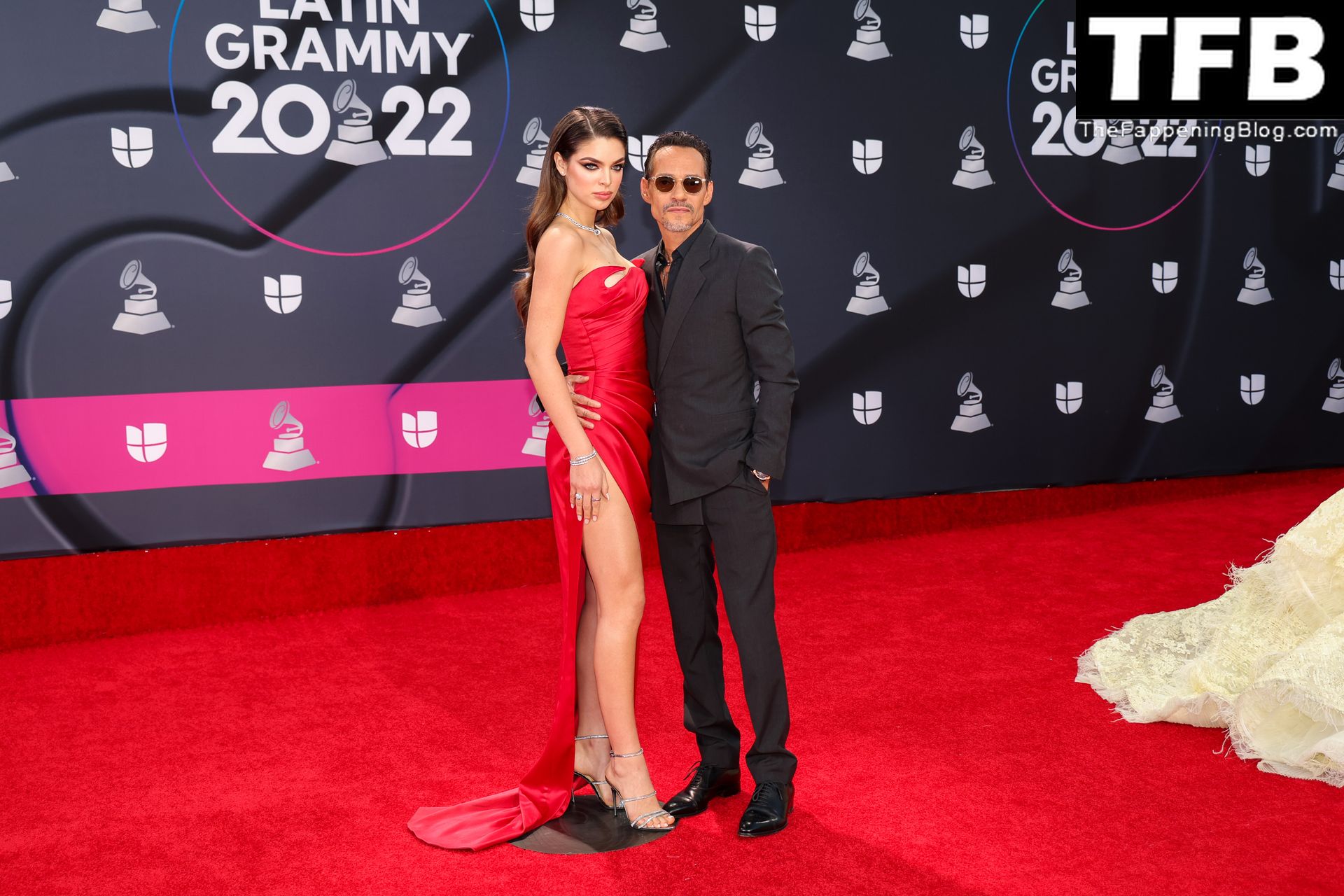 Nadia Ferreira Displays Her Beautiful Legs at the 23rd Annual Latin Grammy Awards (9 Photos)