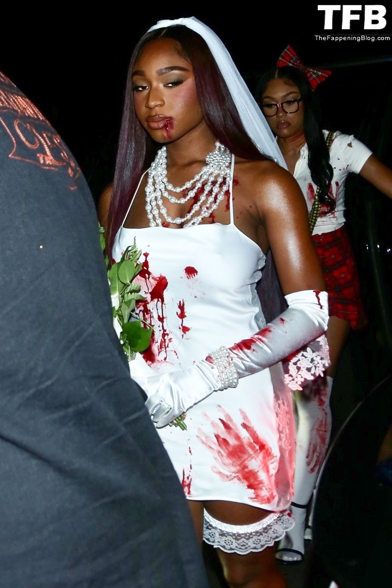 Normani Attends Kylie and Kendall Jenner’s 818 Halloween Party in WeHo (28 Photos)