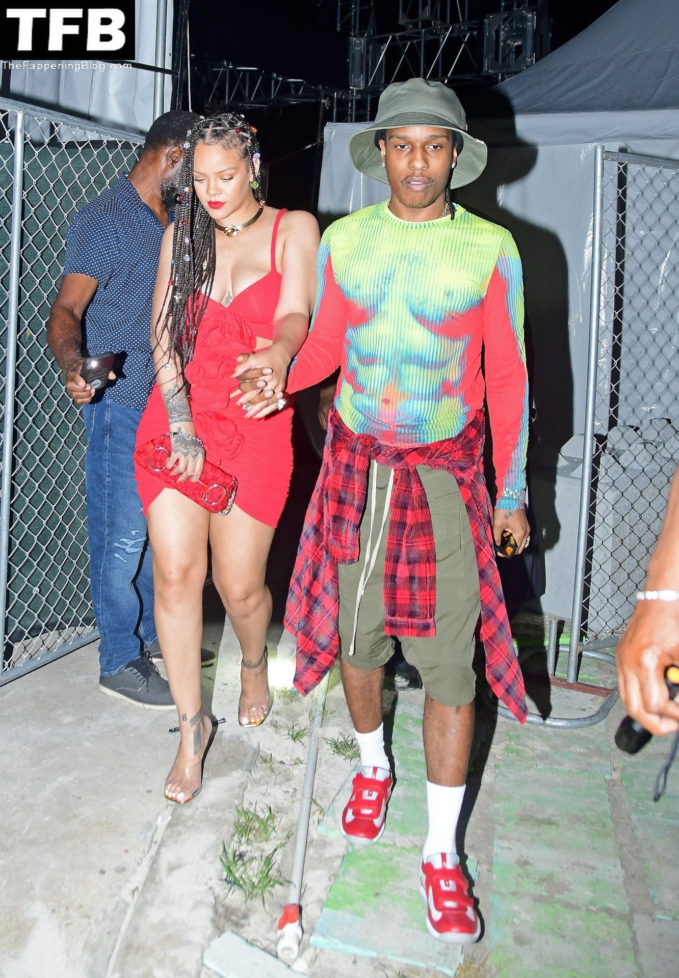 Rihanna &amp; A$AP Rocky Attend the Imagine Reggae Show While on Holiday in Barbados (34 Photos)