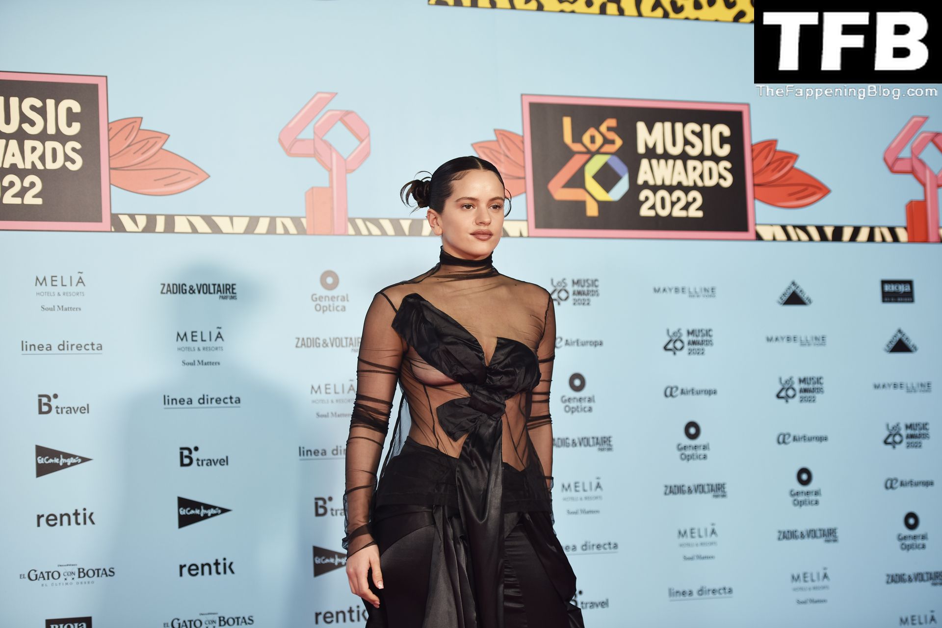 Rosalia Poses Braless at the LOS40 Music Awards (12 Photos)