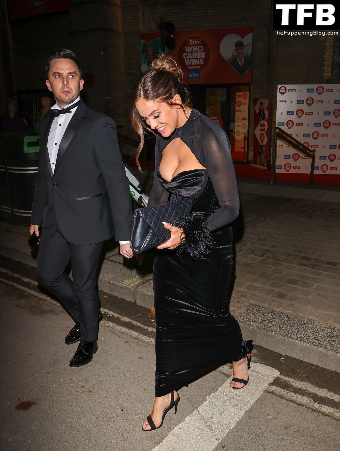 Vicky Pattison Shows Off Her Big Boobs at The Sun’s Who Cares Wins Awards (31 Photos)