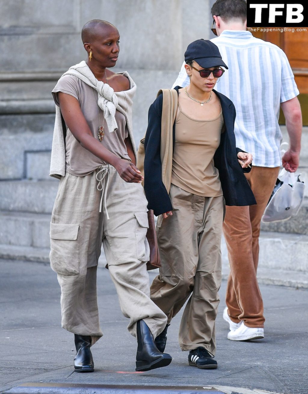 Braless Zoe Kravitz Steps Out With A Friend In NYC (13 Photos) | # ...