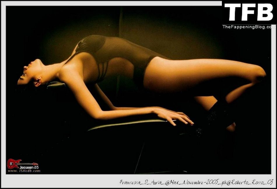 Francesca D’Auria Nude &amp; Sexy Collection (10 Photos)