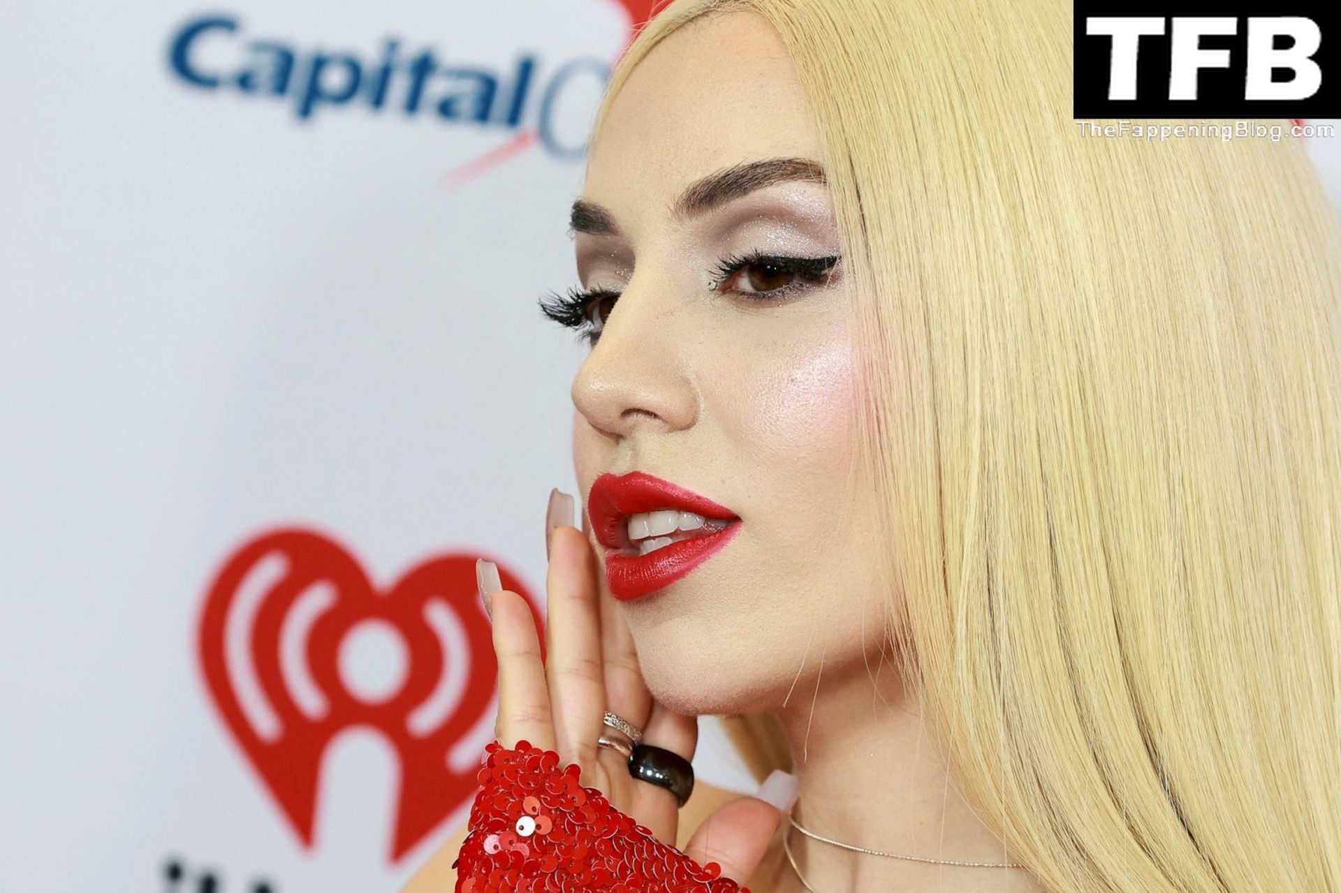 Ava Max Stuns in a Red Dress at HeartRadio Jingle Ball (29 Photos)