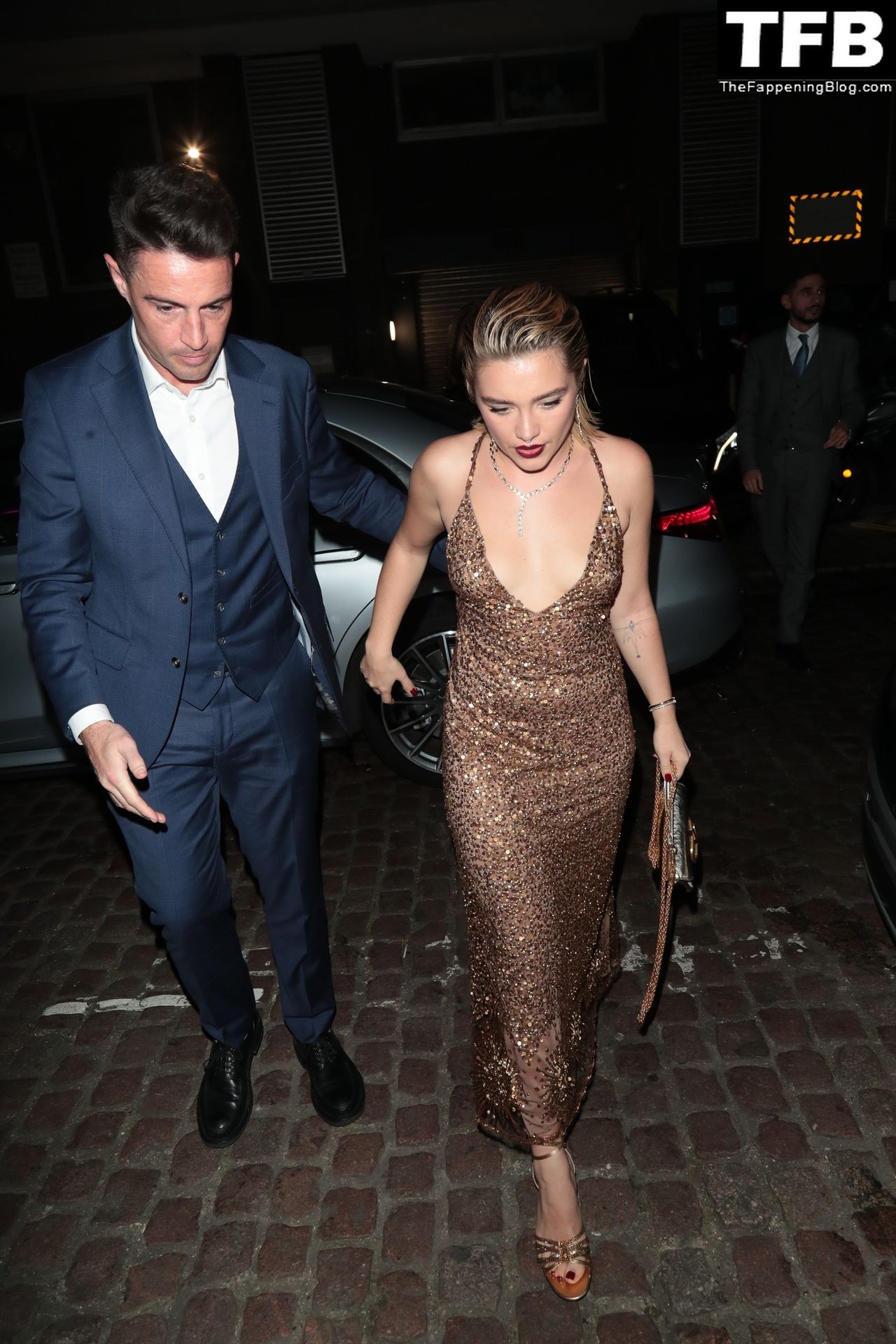 Florence Pugh Flashes Her Tits While Attending the Fashion Awards After Party in London (39 Photos)