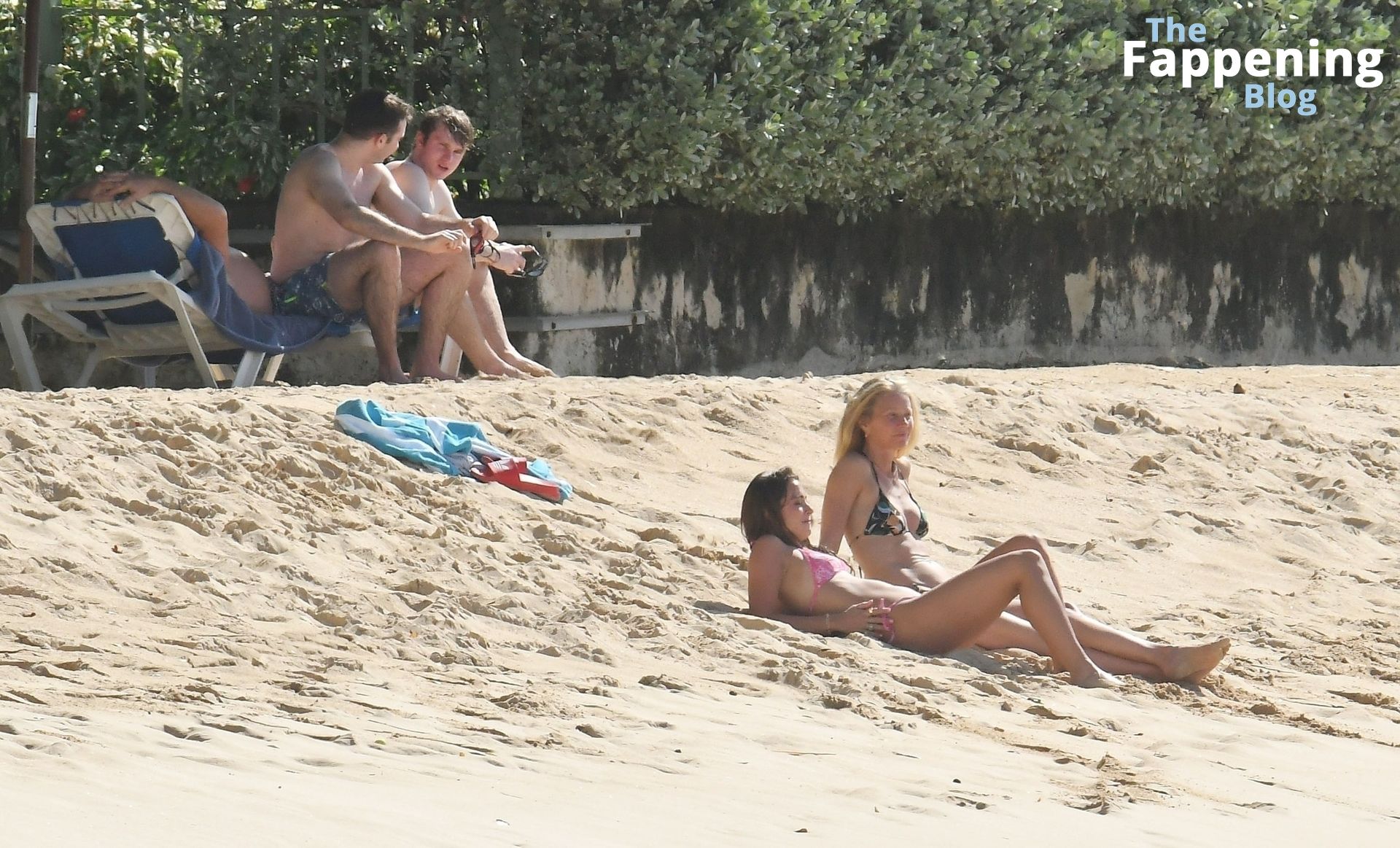 Gwyneth Paltrow Shows Off Her Slim Figure While Enjoying Holiday with Brad Falchuk &amp; Apple Martin in Barbados (61 Photos)