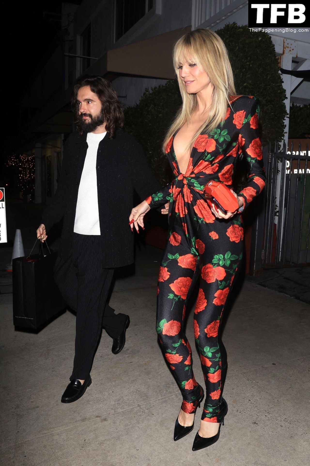 Heidi Klum Keeps It Sexy While Out with Tom Kaulitz For a Dinner Date at Giorgio Baldi (62 Photos)