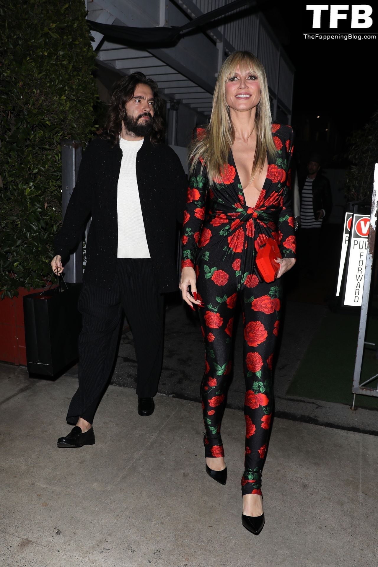 Heidi Klum Keeps It Sexy While Out with Tom Kaulitz For a Dinner Date at Giorgio Baldi (62 Photos)