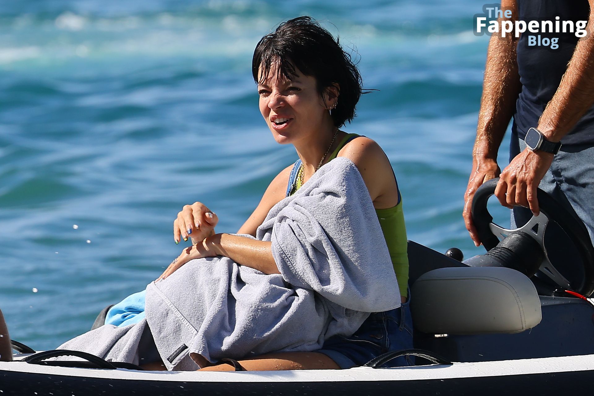 Lily Allen Flashes Her Nude Tits &amp; Shows Off Sexy Bikini Body on the Beach (96 Photos)