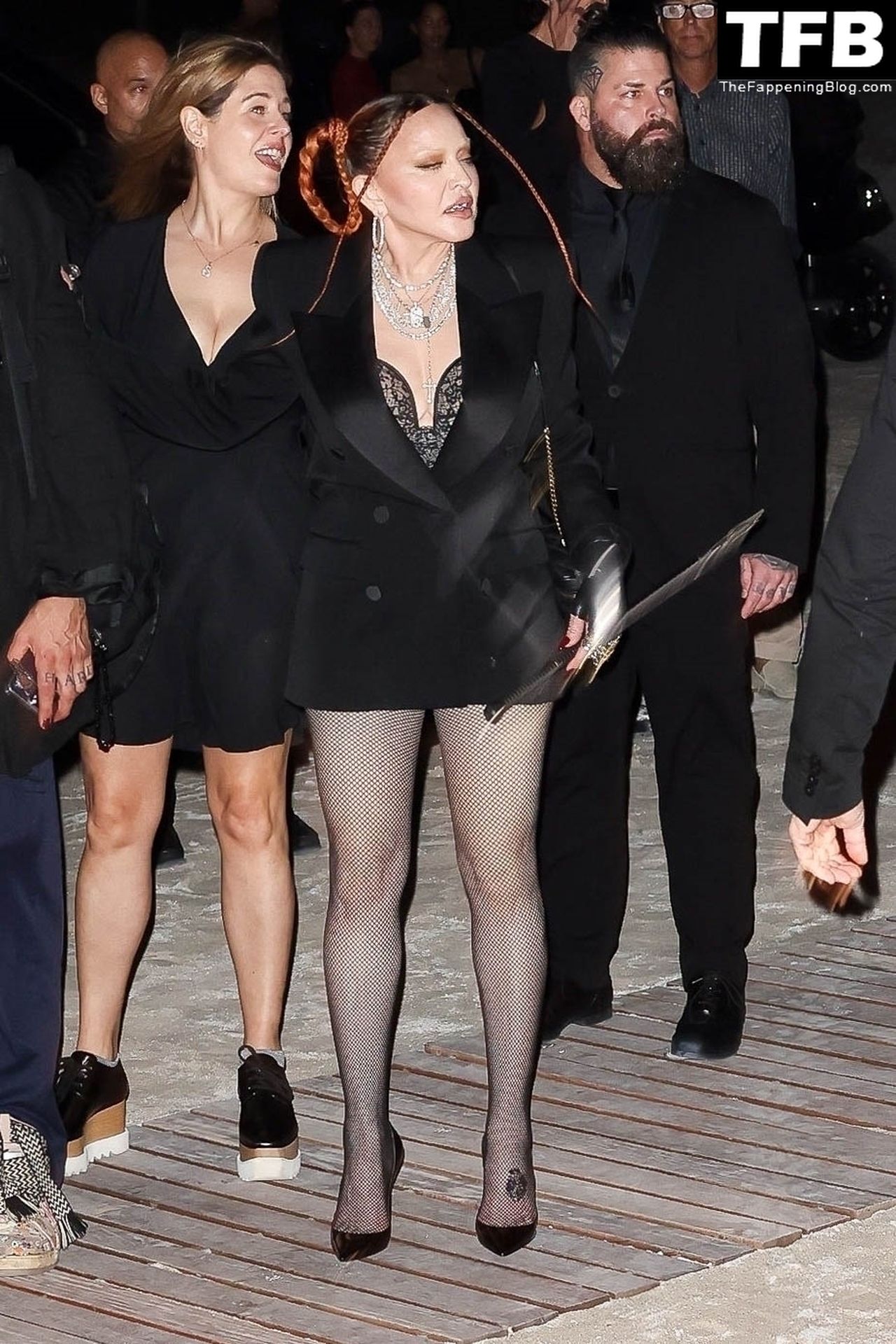 Madonna Parties on South Beach with Her Daughter Lourdes Leon During Art Basel (30 Photos)