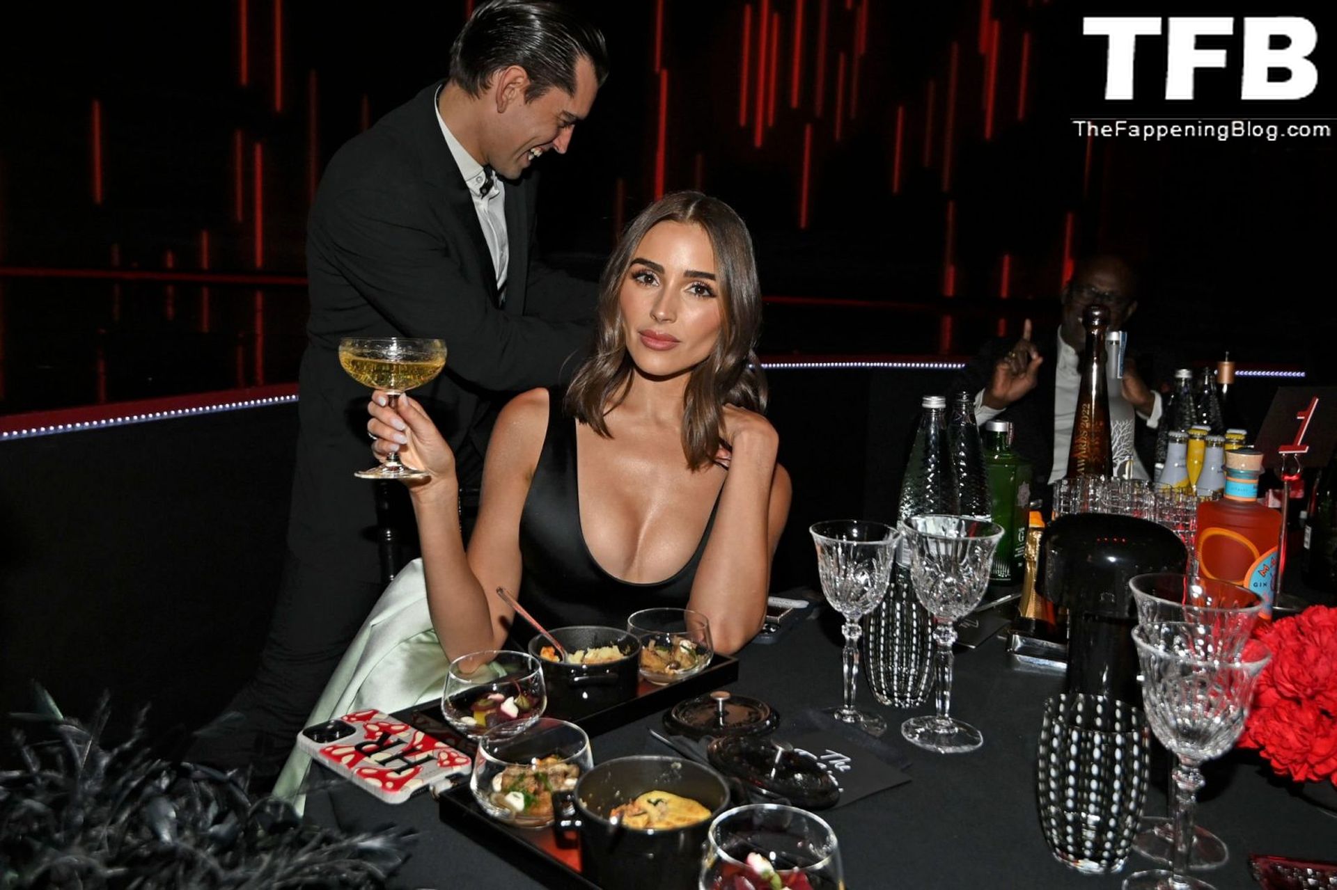 Olivia Culpo Shows Off Her Sexy Tits at the 2022 Fashion Awards in London (42 Photos)