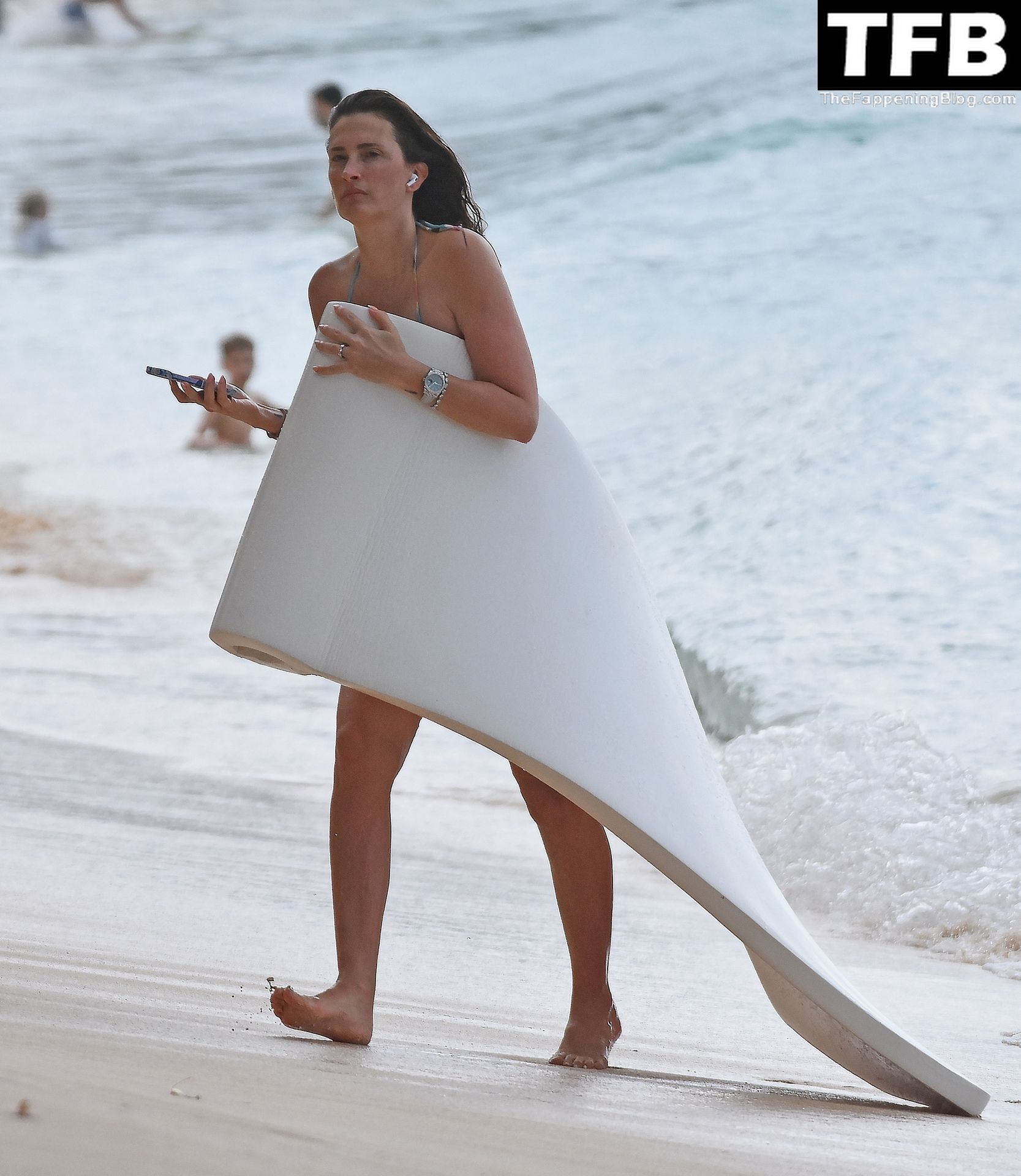 Rhea Durham Enjoys a Beach Day in Barbados (51 Photos)
