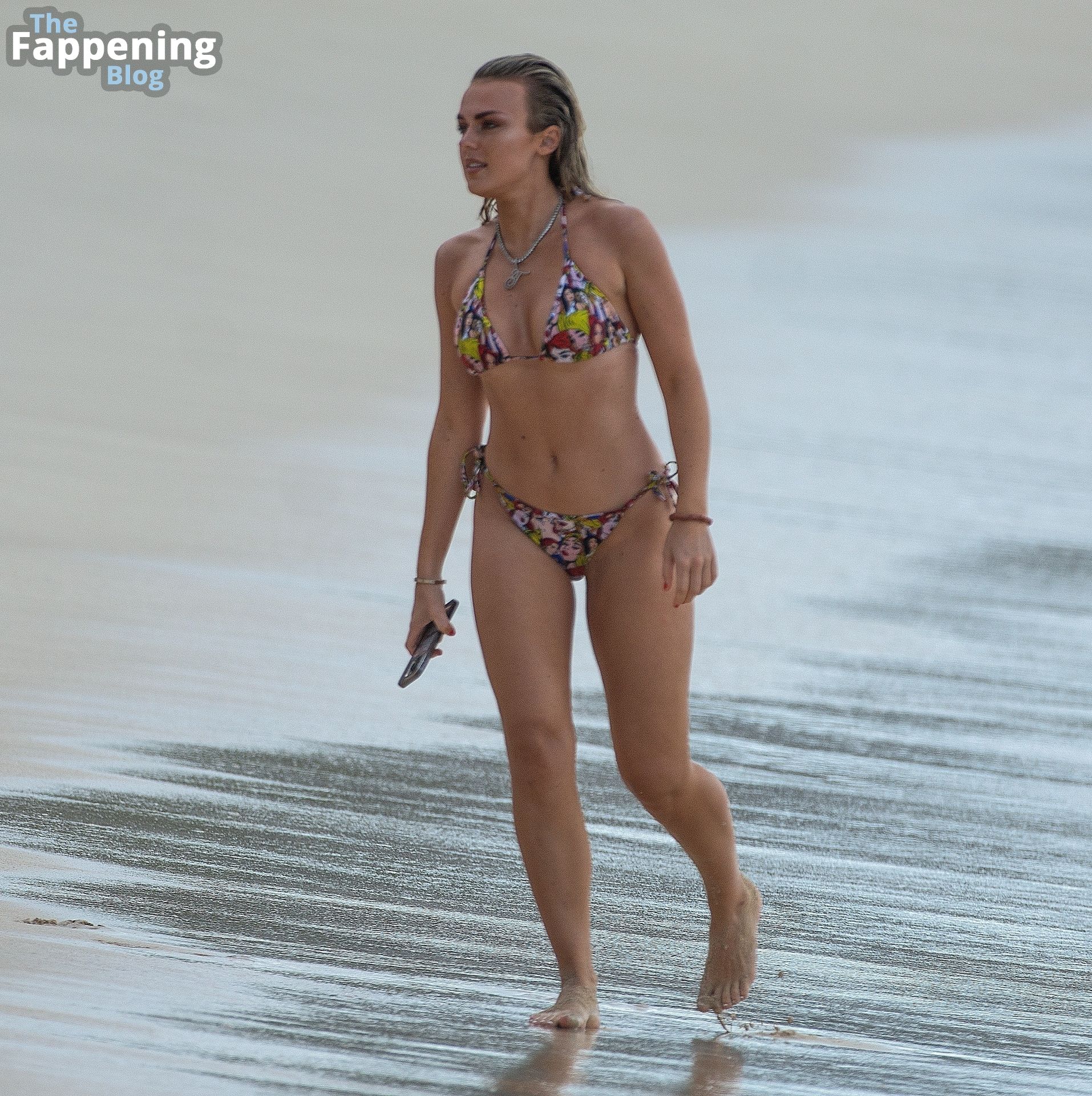 Tallia Storm Shows Off Her Bikini Body During a Beach Day in Barbados (25 Photos)