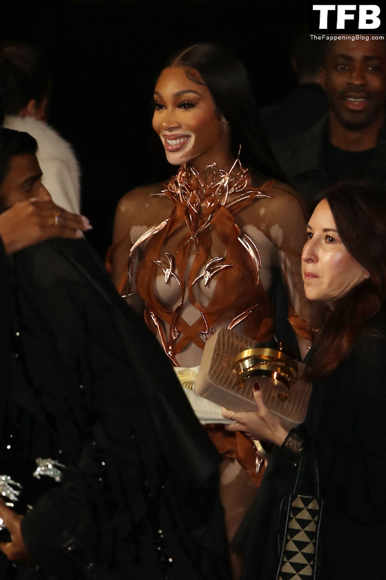 Winnie Harlow Displays Her Unique Skin at the 2022 Fashion Awards in London (36 Photos)