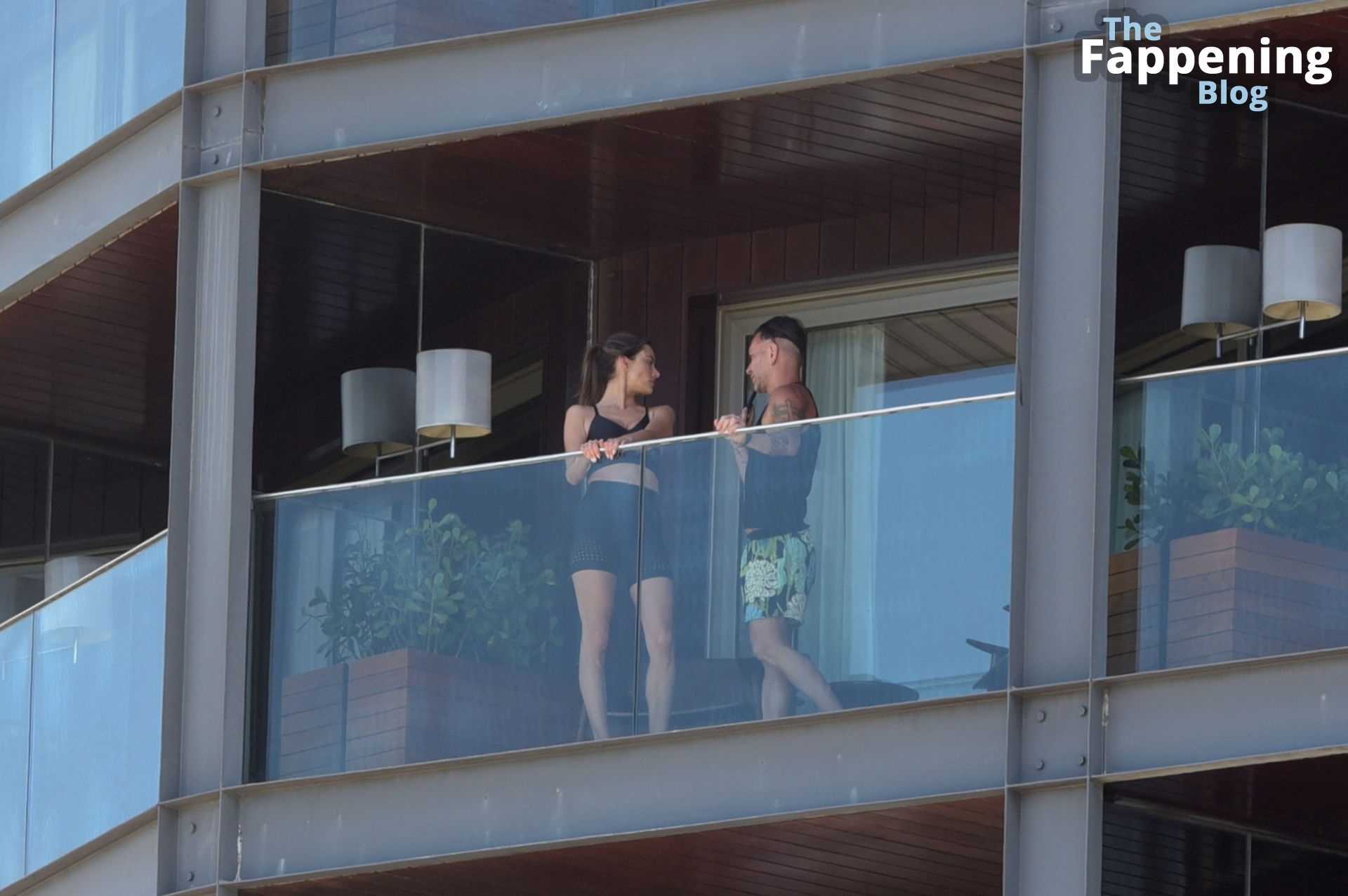 Alessandra Ambrosio Flaunts Her Sexy Figure on the Hotel Balcony in Rio (32 Photos)