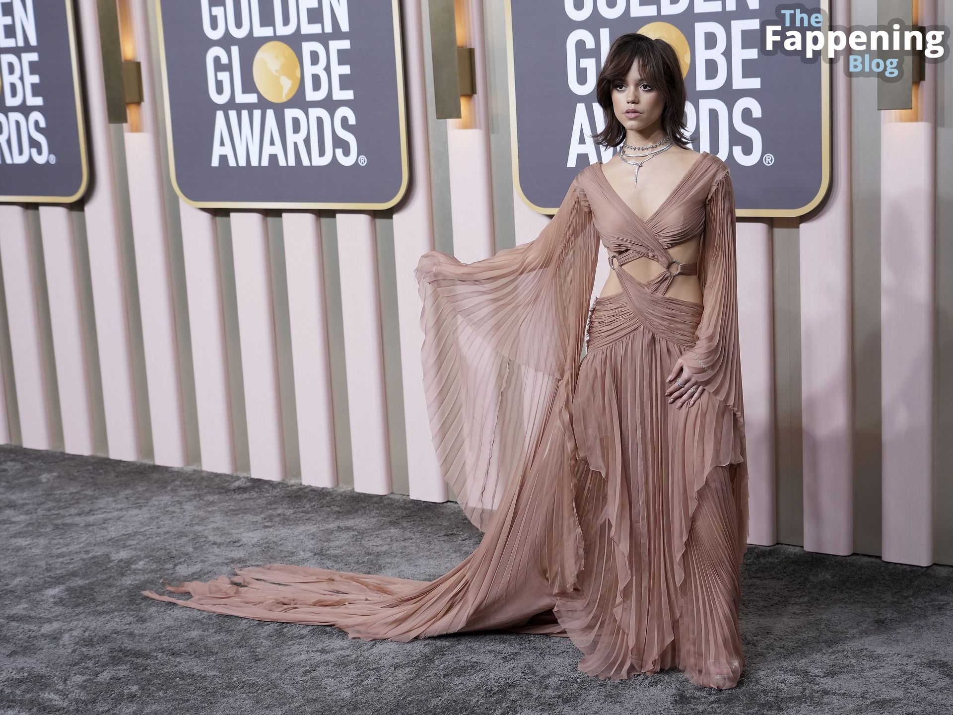Jenna Ortega Looks Stunning at the 80th Annual Golden Globe Awards (148 Photos)