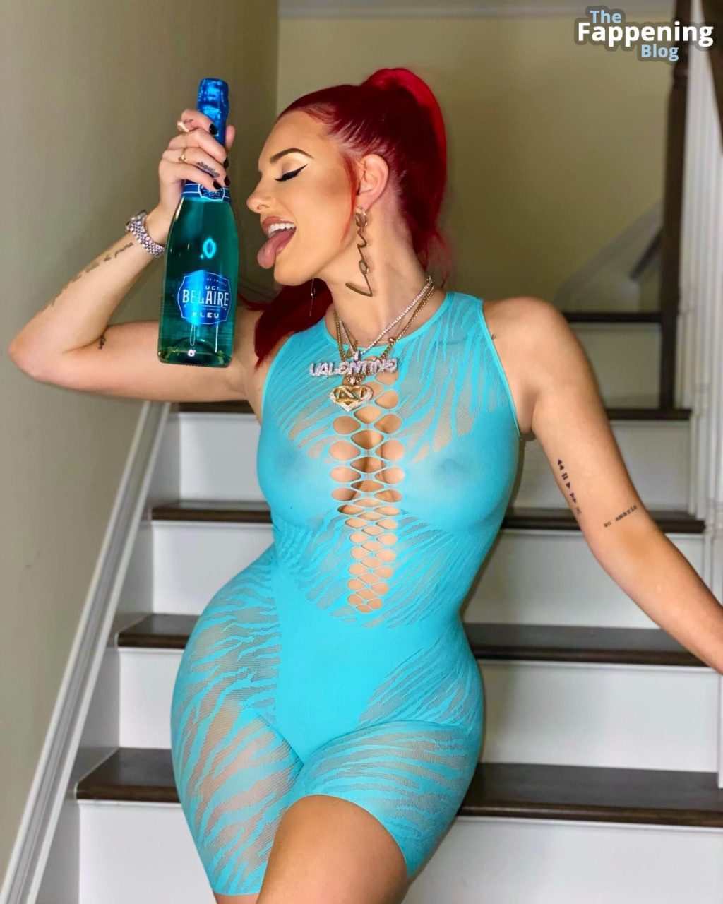 Justina Valentine Braless 2 Photos Thefappening 9881