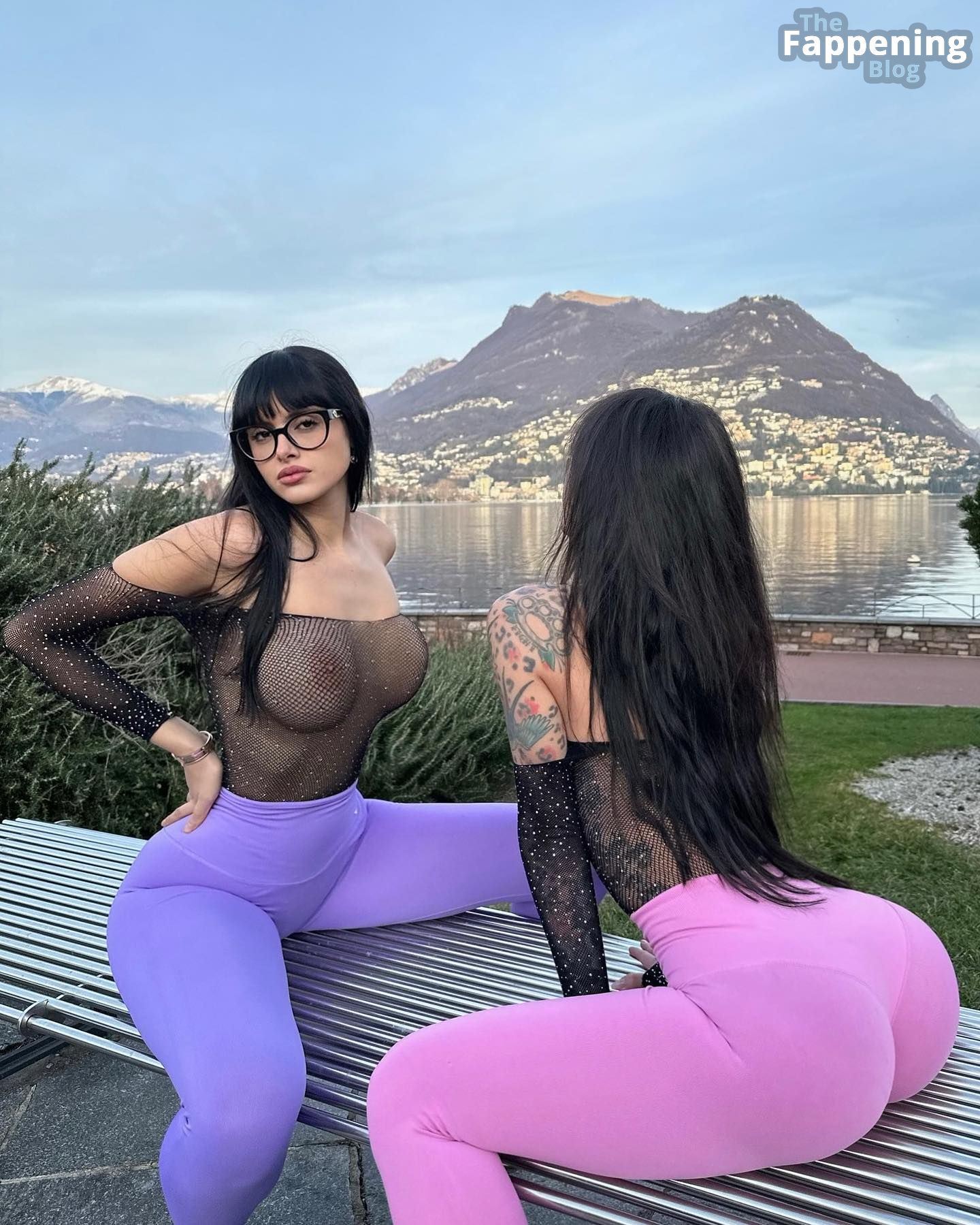 Martina Vismara &amp; Alexis Mucci Show Their Nude Boobs (10 Photos)
