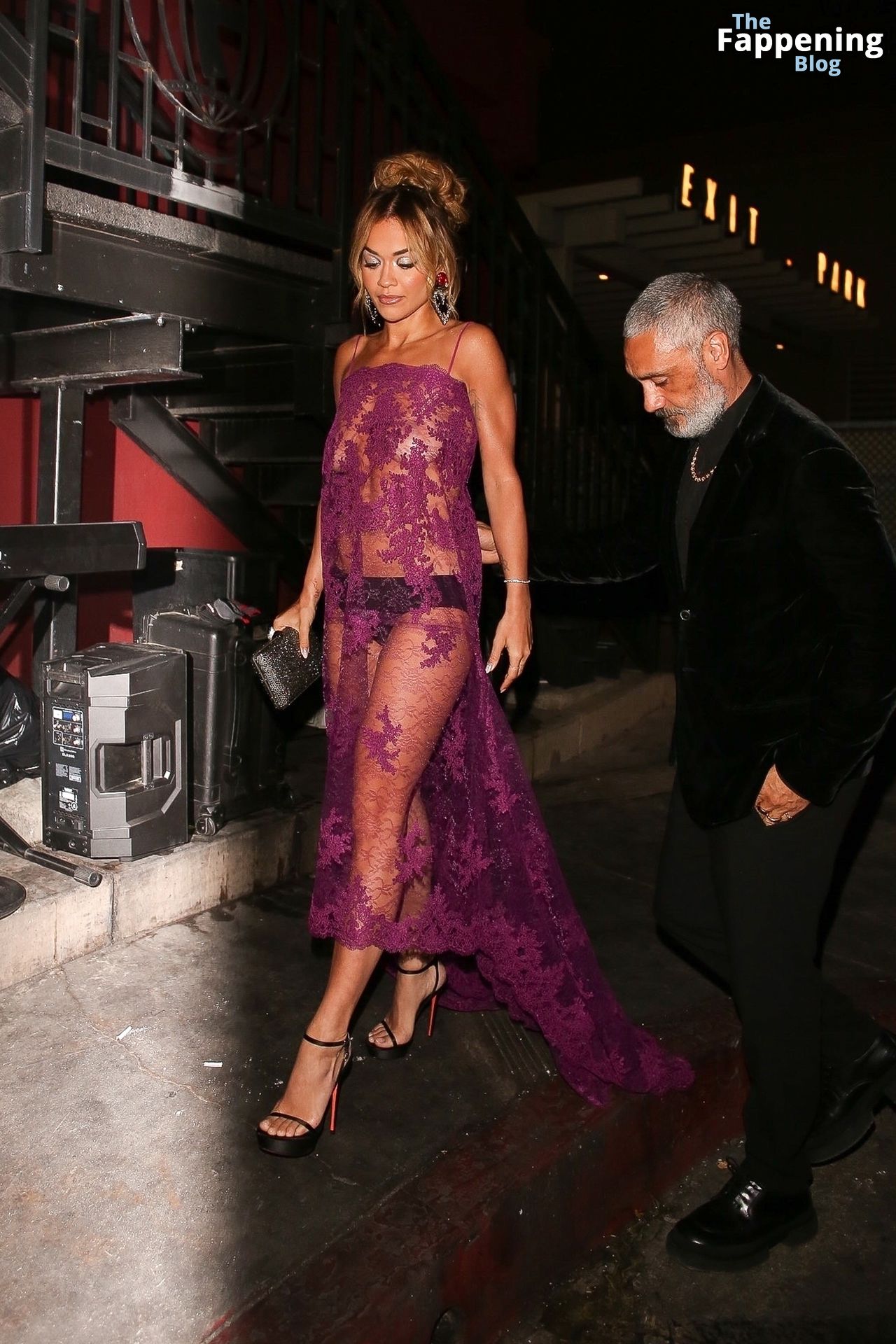 Rita Ora Looks Hot in a Revealing Dress as She Leaves a pre-Golden Globes Party in LA (169 Photos)
