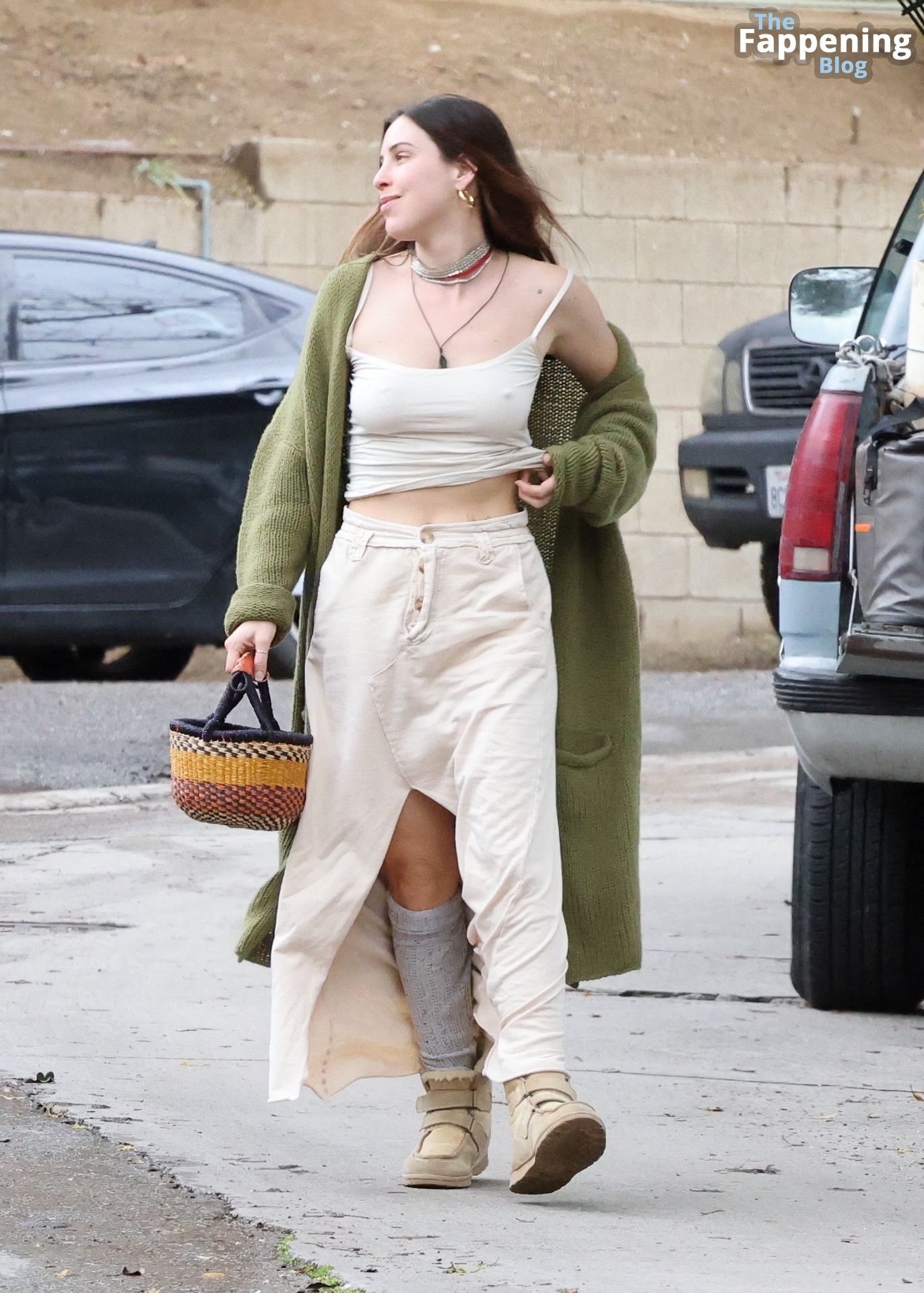 Braless Scout Willis Takes a Walk in Los Angeles (23 Photos)