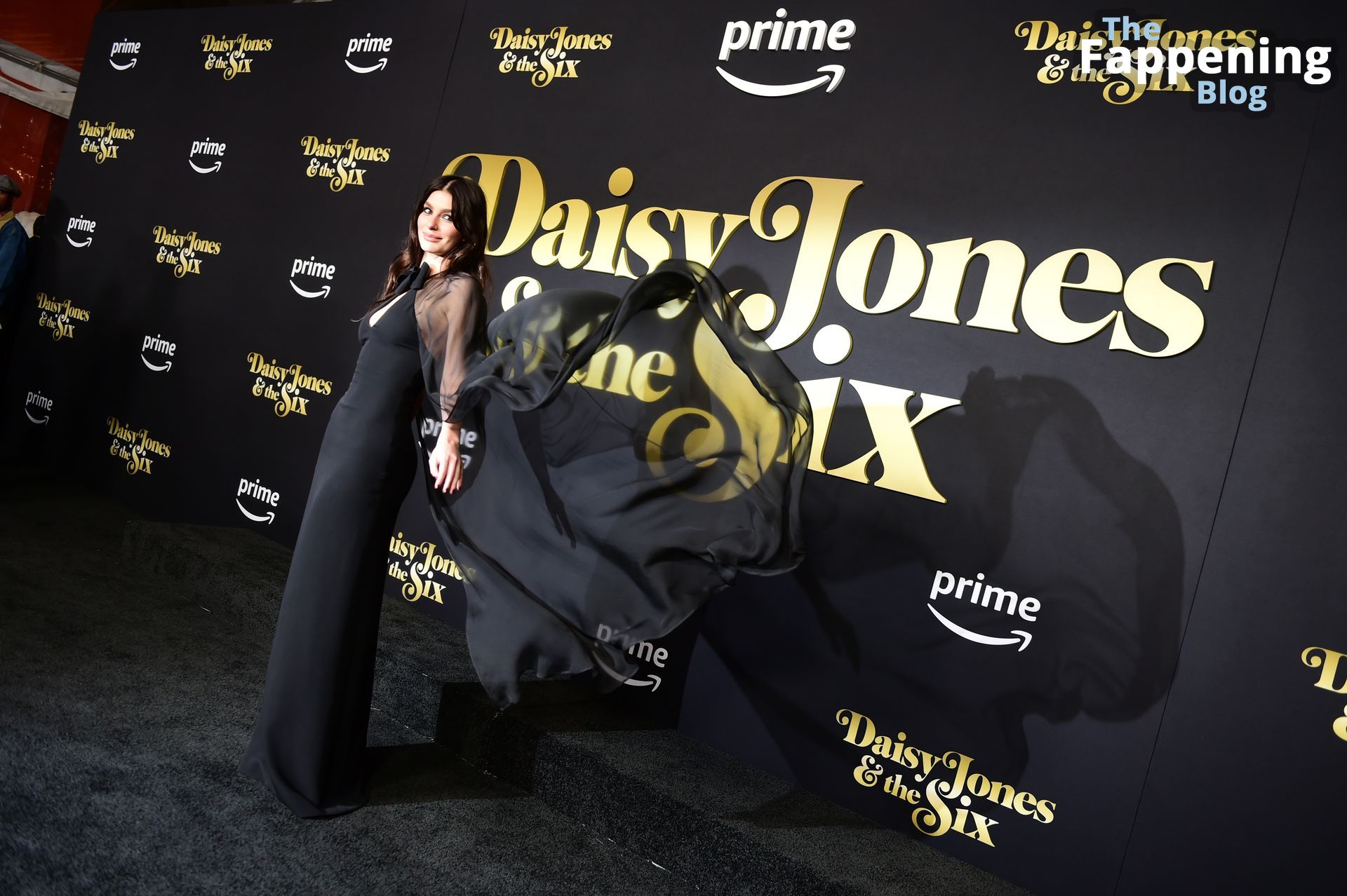 Camila Morrone Flaunts Her Figure in a Black Dress at the LA Premiere of Prime Video’s “Daisy Jones &amp; The Six” (59 Photos)