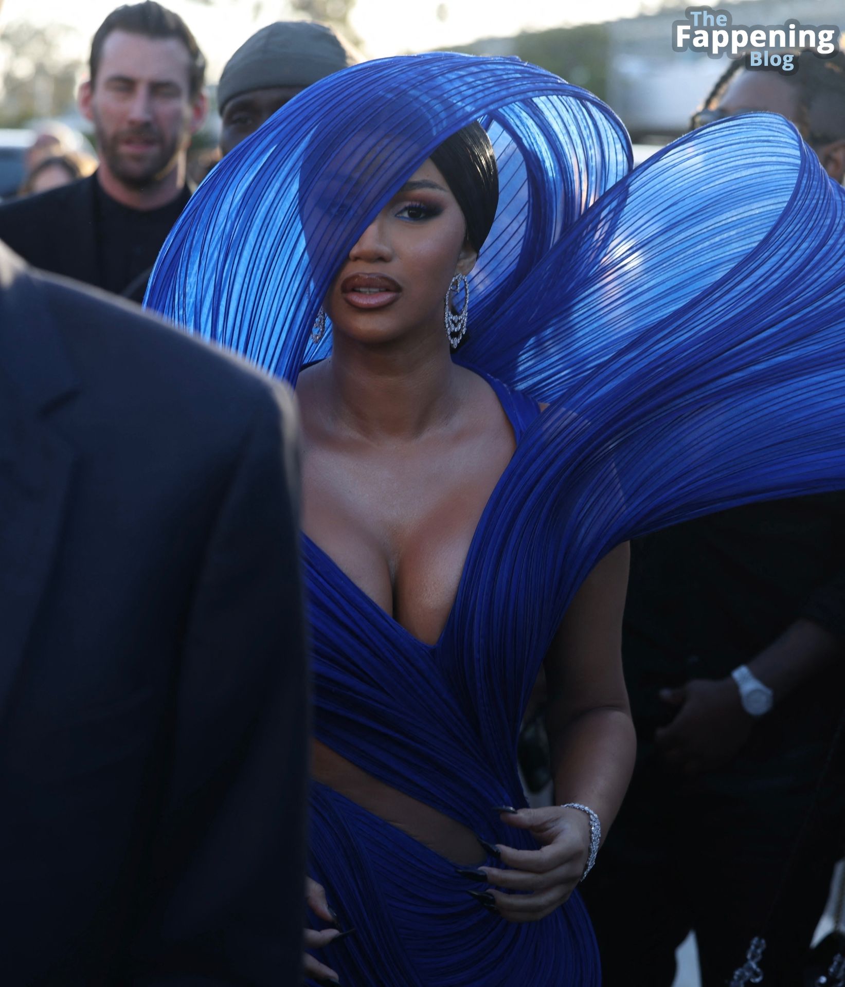 Cardi B Flaunts Her Sexy Boobs at the 65th Annual GRAMMY Awards (57 Photos)