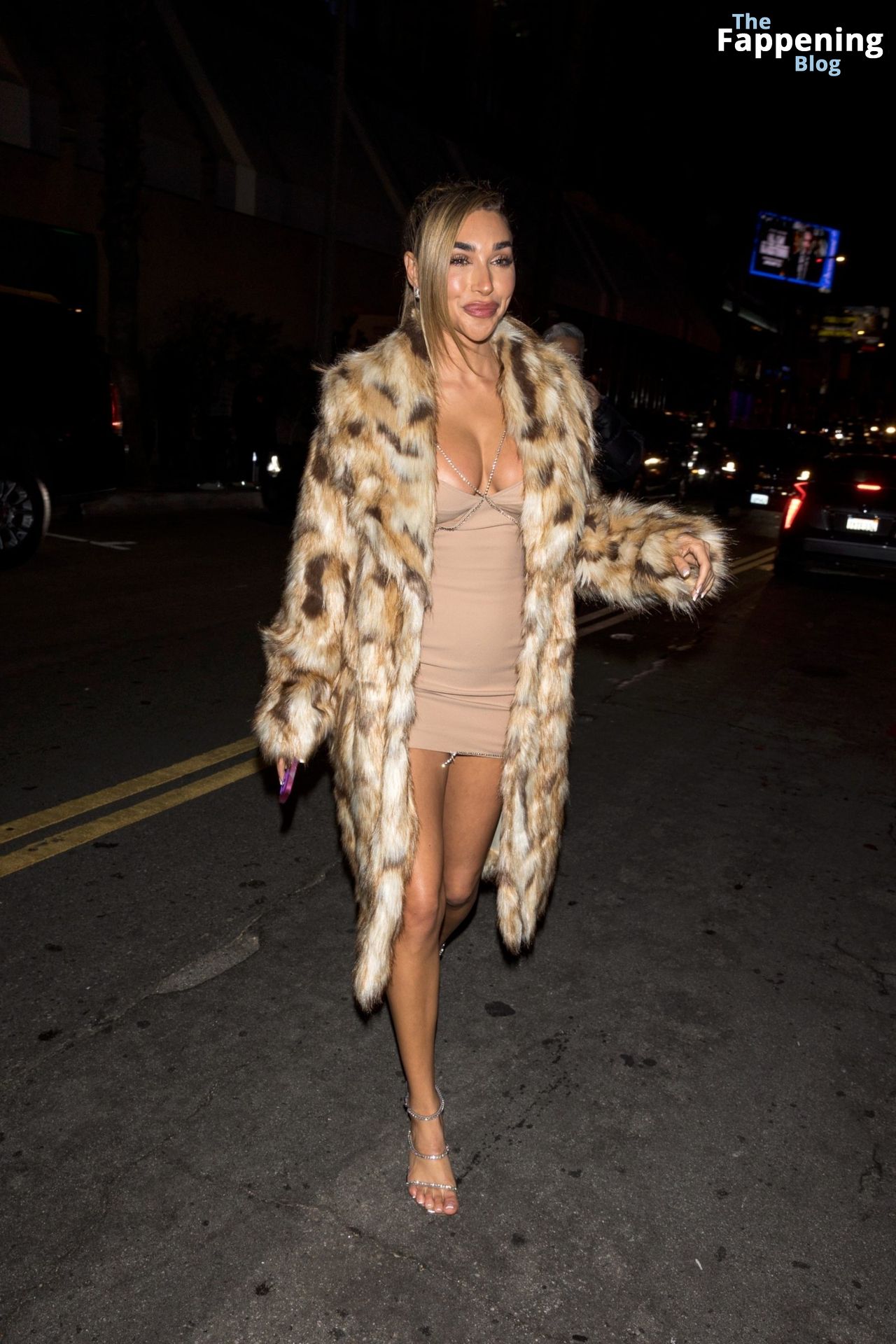 Chantel Jeffries Shows Off Her Sexy Legs &amp; Tits at Lori Harvey’s Birthday Party in WeHo (17 Photos)