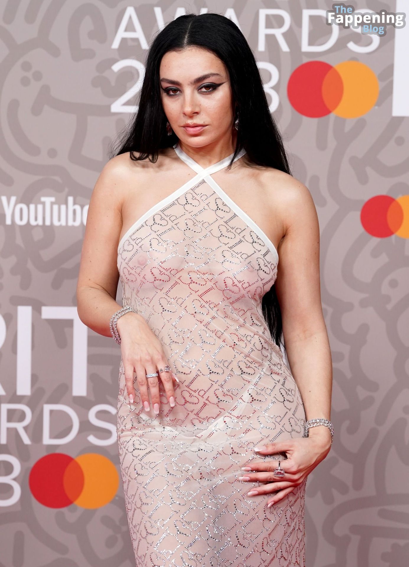 Charli XCX Flashes Her Nude Tits at the 2023 BRIT Awards in London (97 Photos)