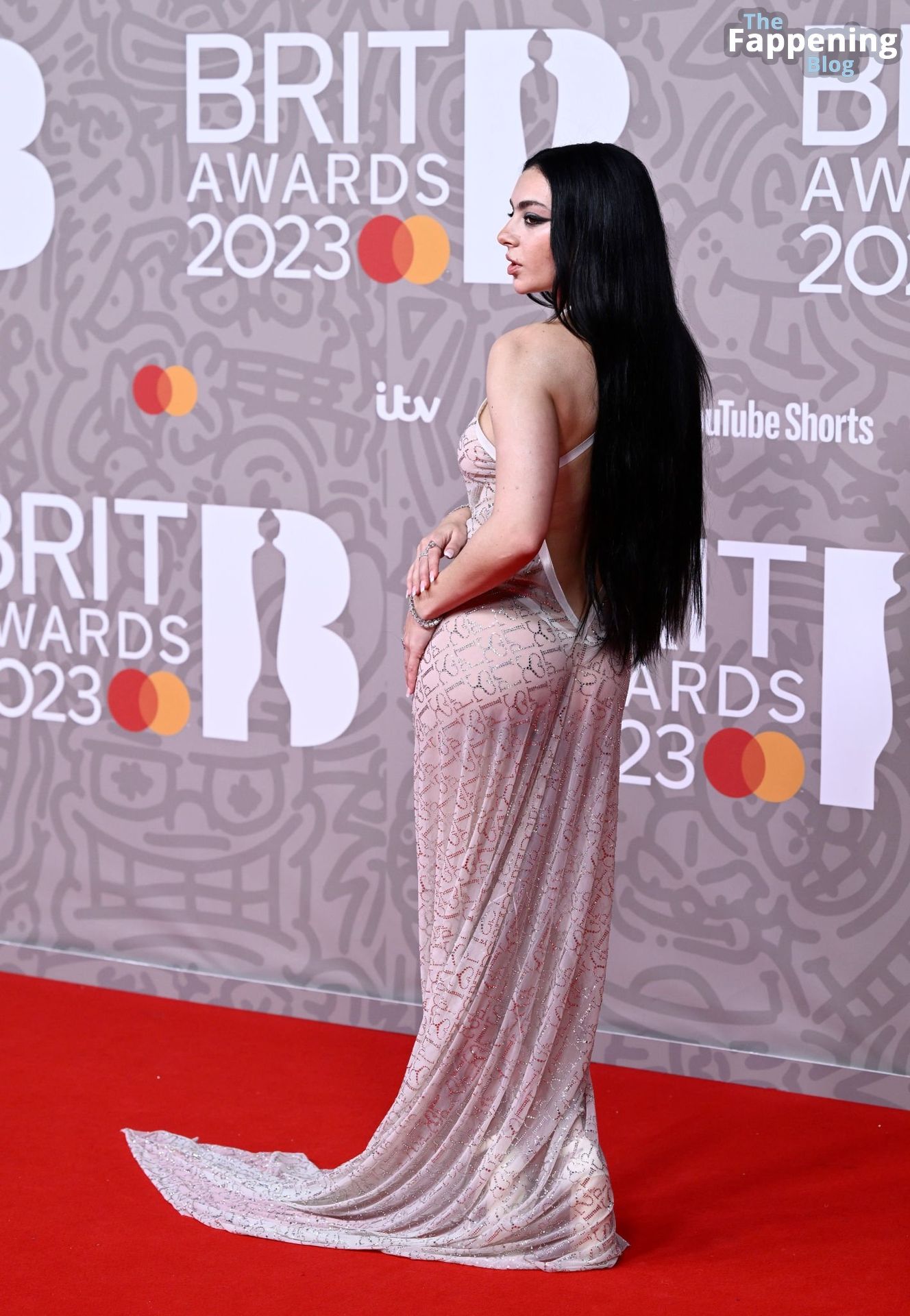 Charli XCX Flashes Her Nude Tits at the 2023 BRIT Awards in London (97 Photos)