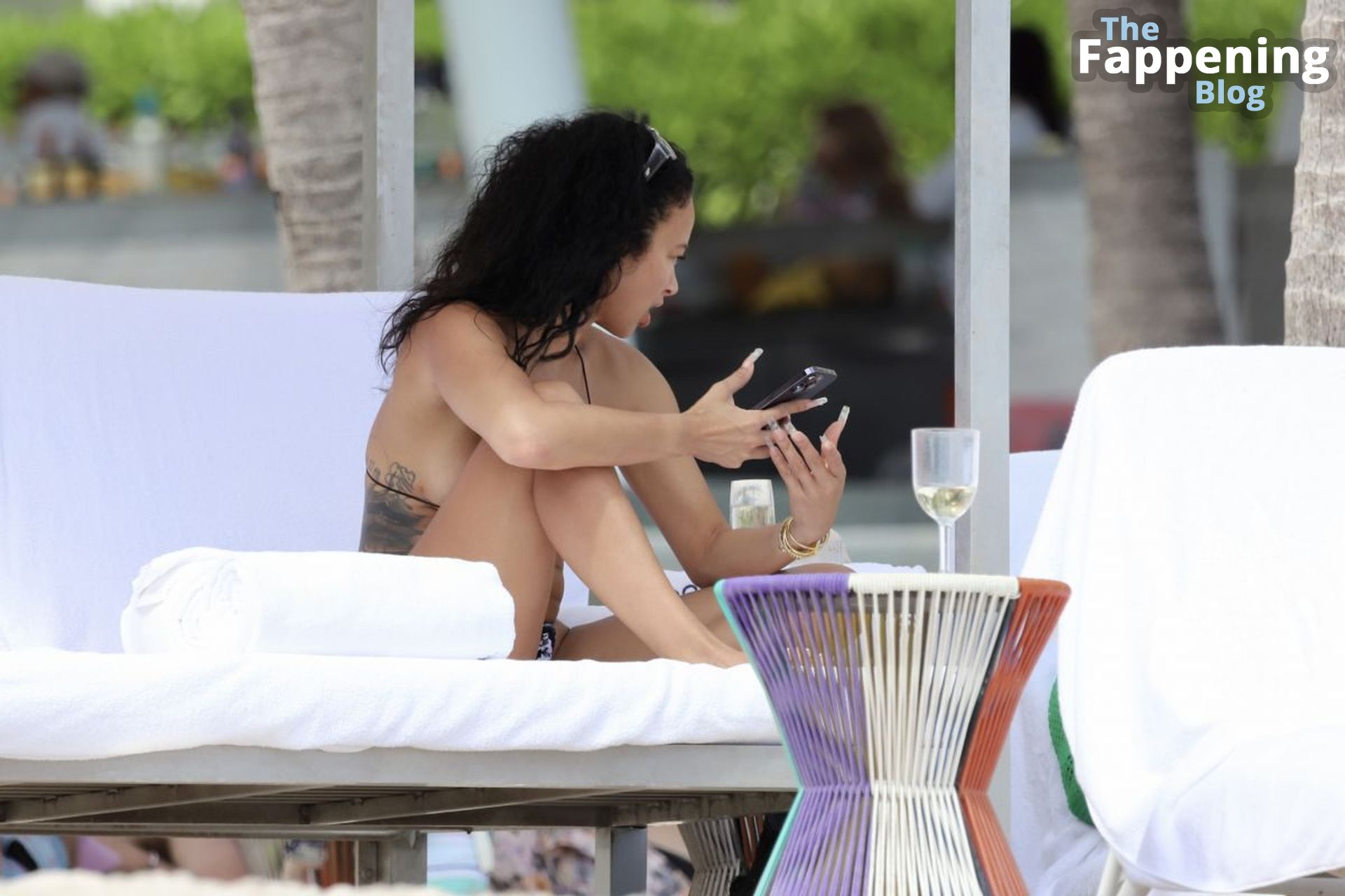 Draya Michele Shows Off Her Sexy Bikini Body on the Beach in Cancun (8 Photos)
