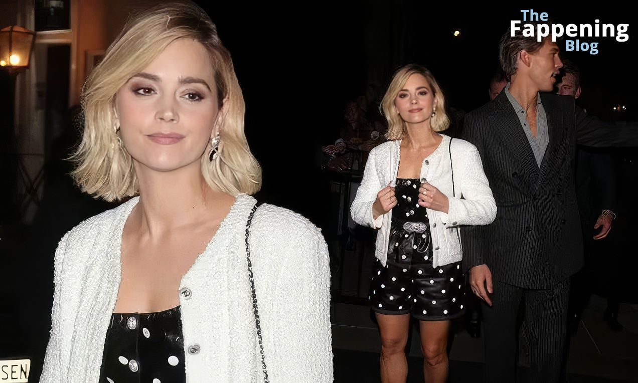 Jenna Coleman Flaunts Her Sexy Legs at the Charles Finch &amp; Chanel Pre-BAFTAs Dinner (25 Photos)