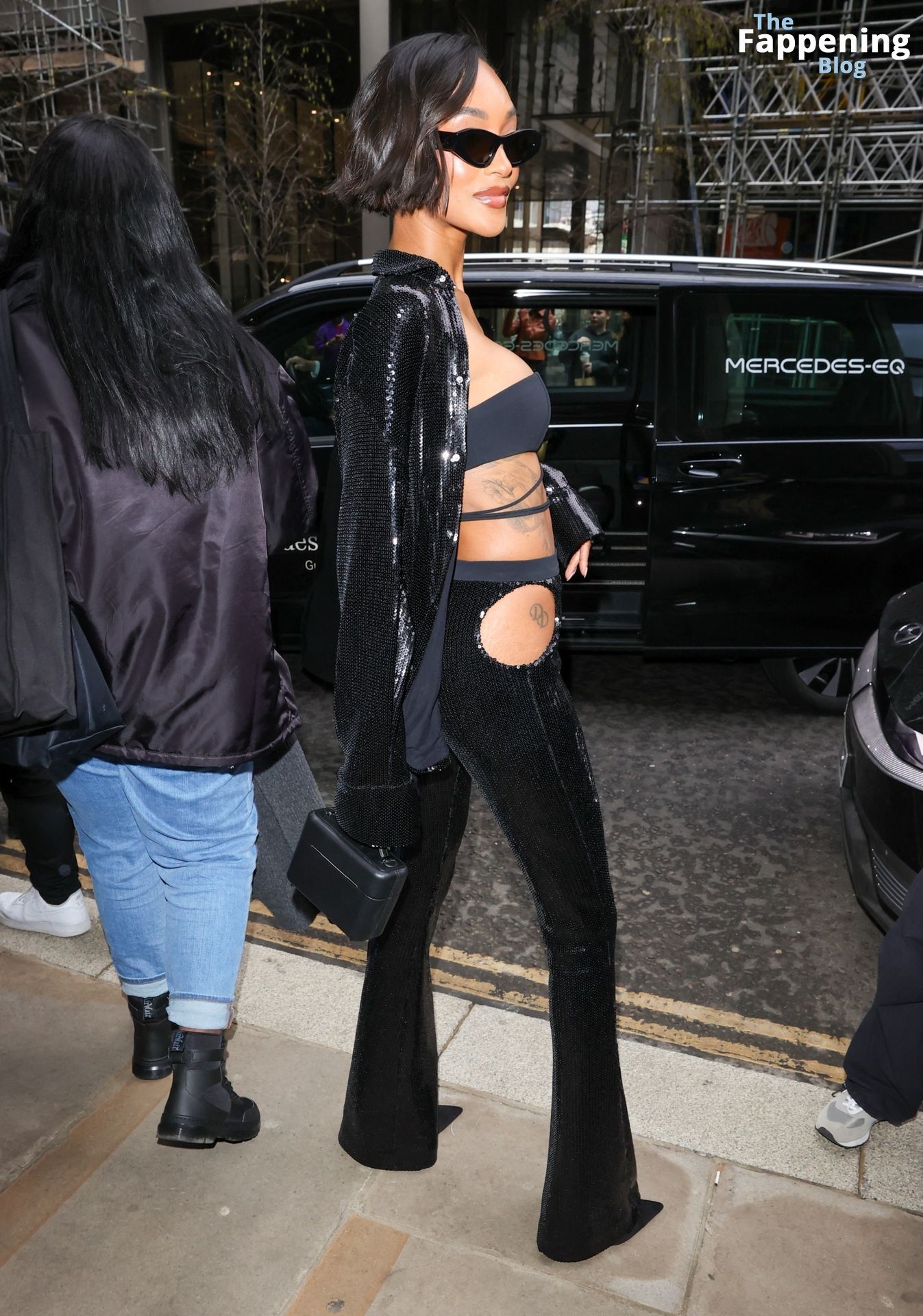 Jourdan Dunn is Photographed Outside the David Koma Show in London (39 Photos)