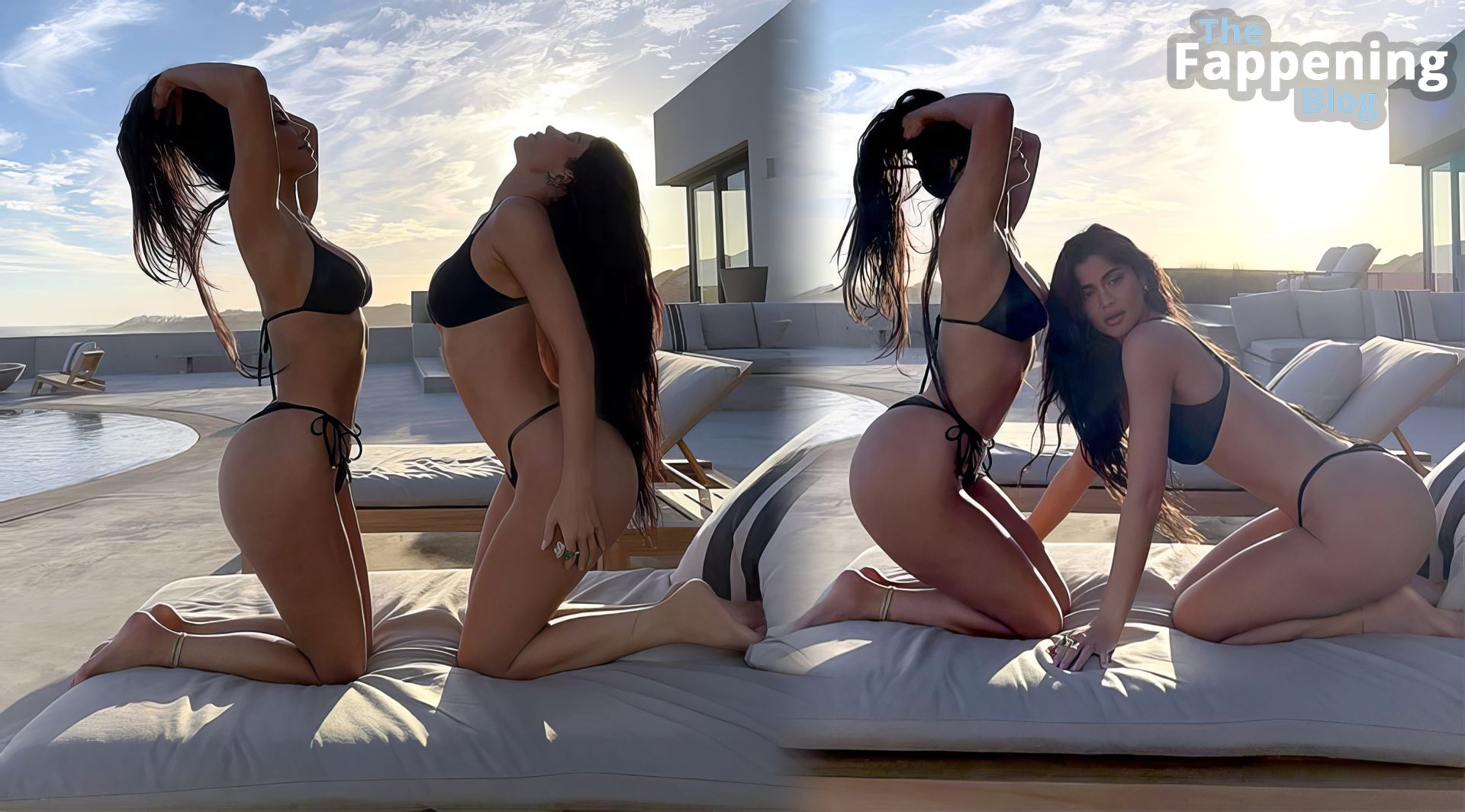 Kim Kardashian &amp; Kylie Jenner Hot (8 Photos)