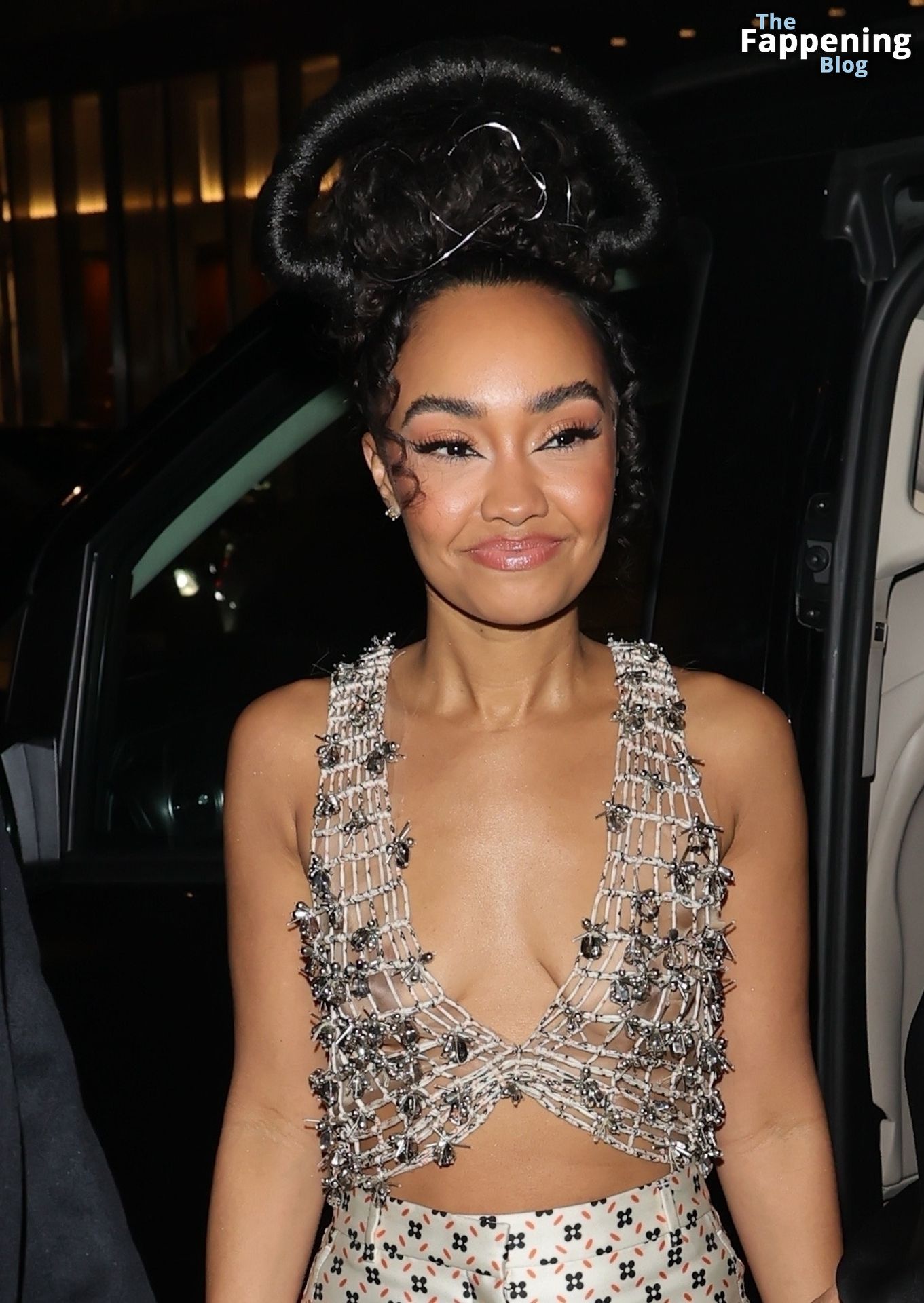 Leigh-Anne Pinnock Flashes Her Areolas at the Warner Brit After Party in London (15 Photos)