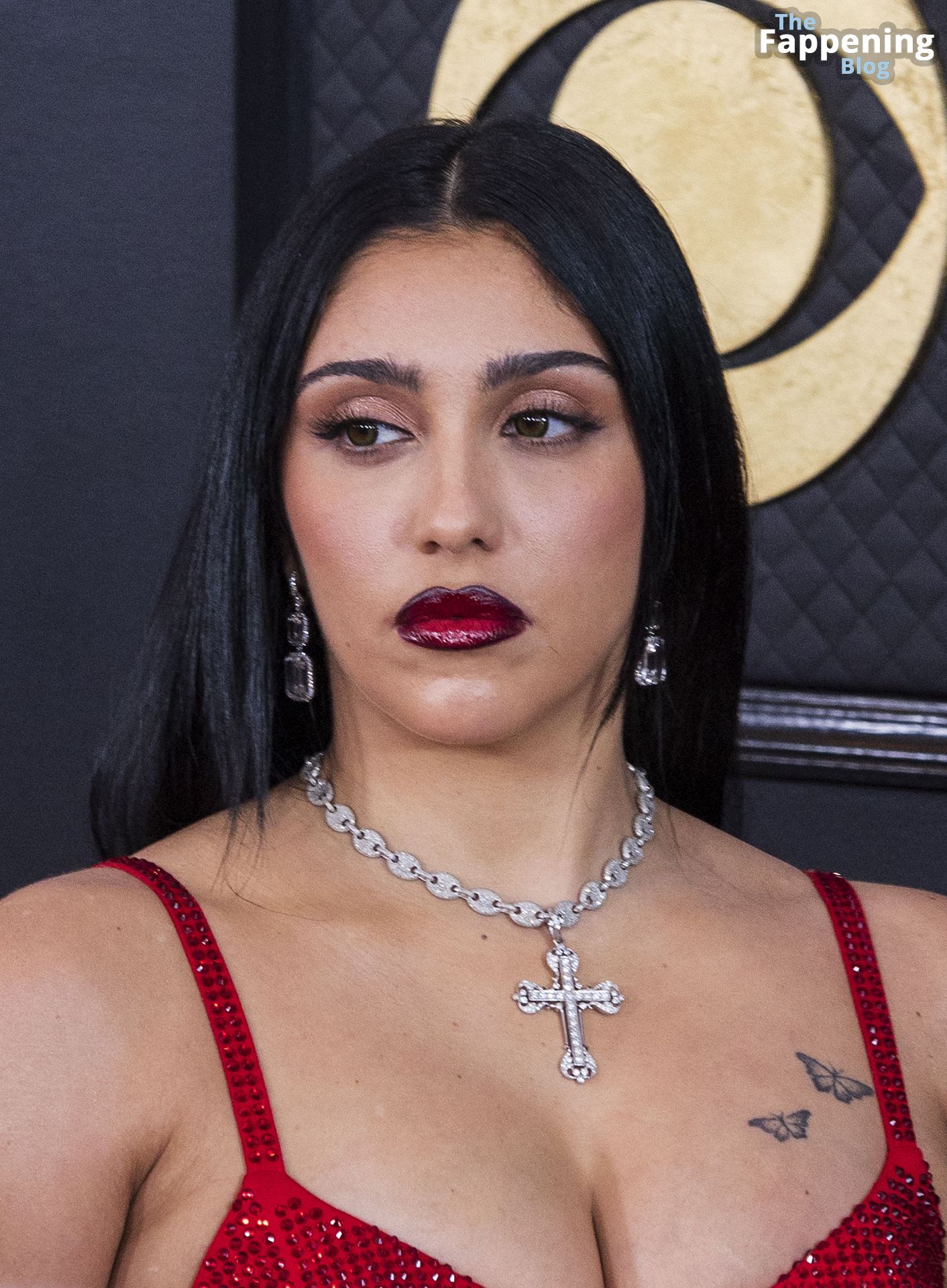 Lourdes Leon Flaunts Nice Cleavage at the 65th Annual GRAMMY Awards (34 Photos)