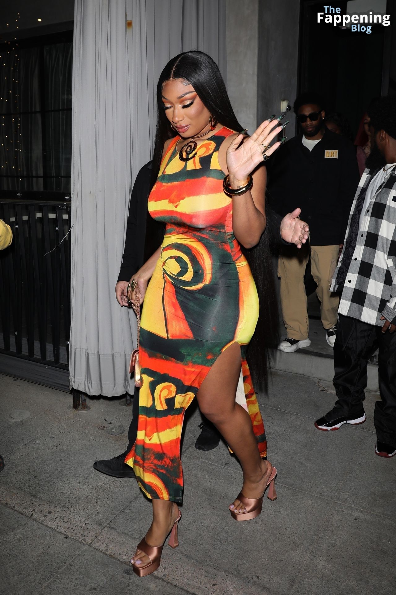 Megan Thee Stallion Celebrates Her 28th Birthday with Friends at Crustacean’s (100 Photos)