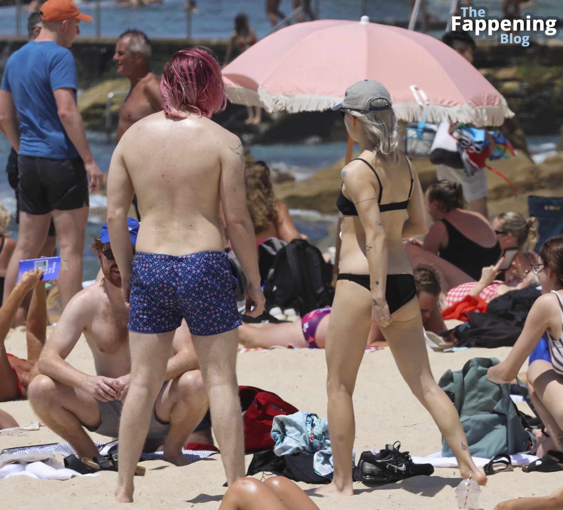 Phoebe Bridgers Enjoys a Beach Day in Sydney (30 Photos)