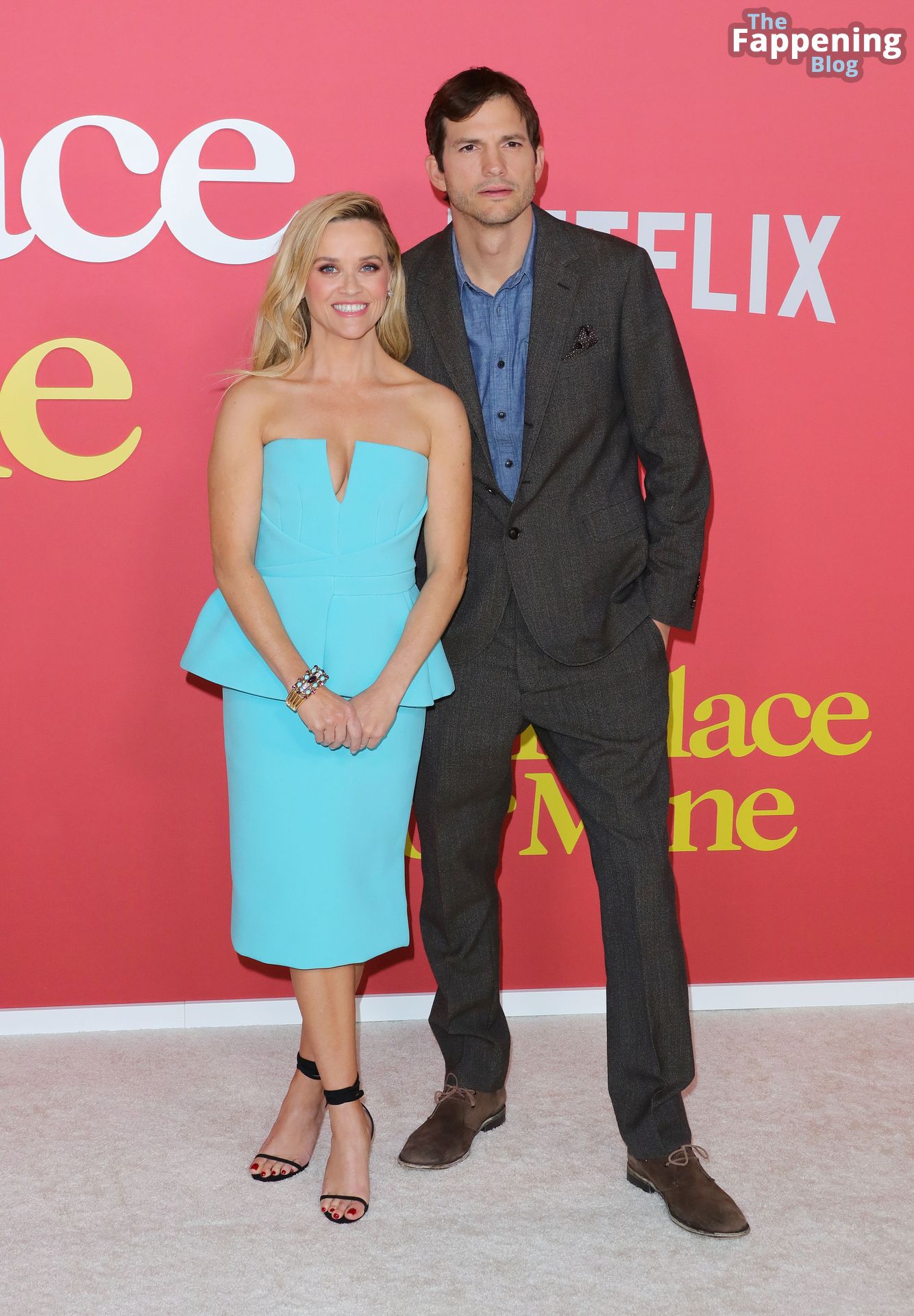 Reese Witherspoon Looks Hot at the World Premiere of Netflix “Your Place or Mine” in Westwood (131 Photos)