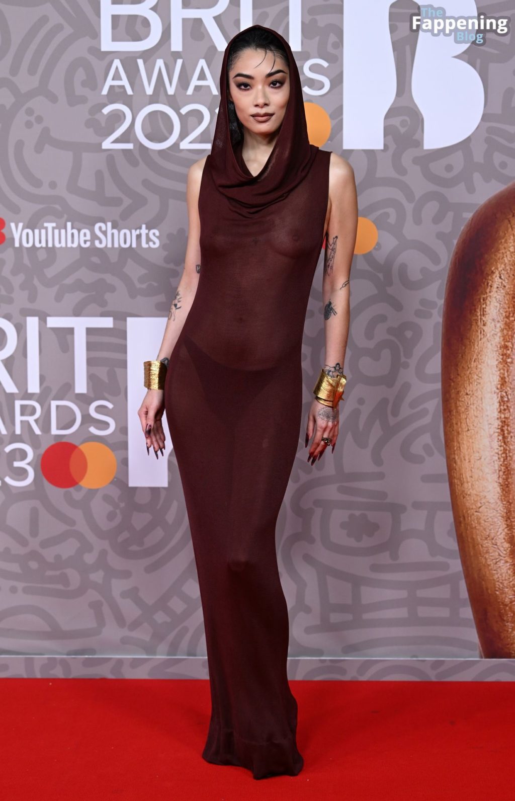 Rina Sawayama Flashes Her Nude Tits At The Brit Awards In London Photos Thefappening