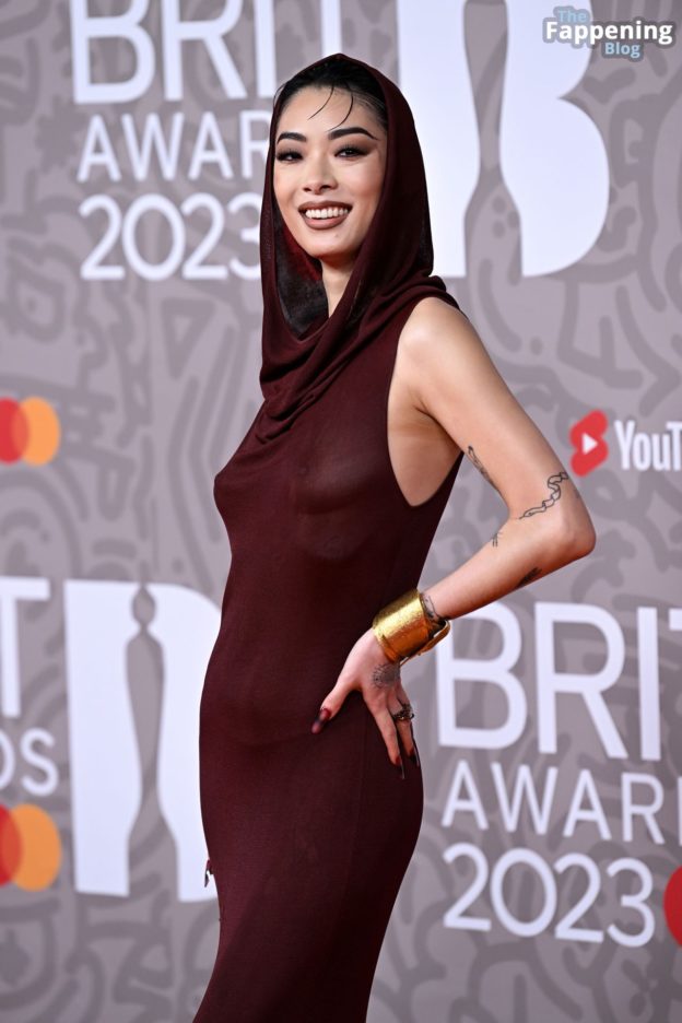 Rina Sawayama Flashes Her Nude Tits At The Brit Awards 2023 In London 36 Photos Thefappening 0771