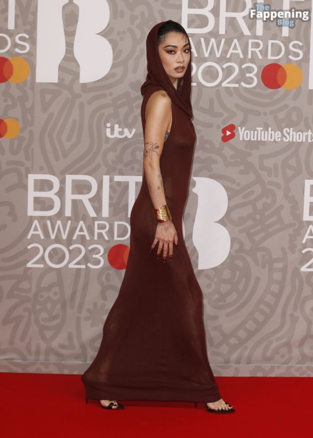 Rina Sawayama Flashes Her Nude Tits At The Brit Awards 2023 In London 36 Photos Thefappening 8121