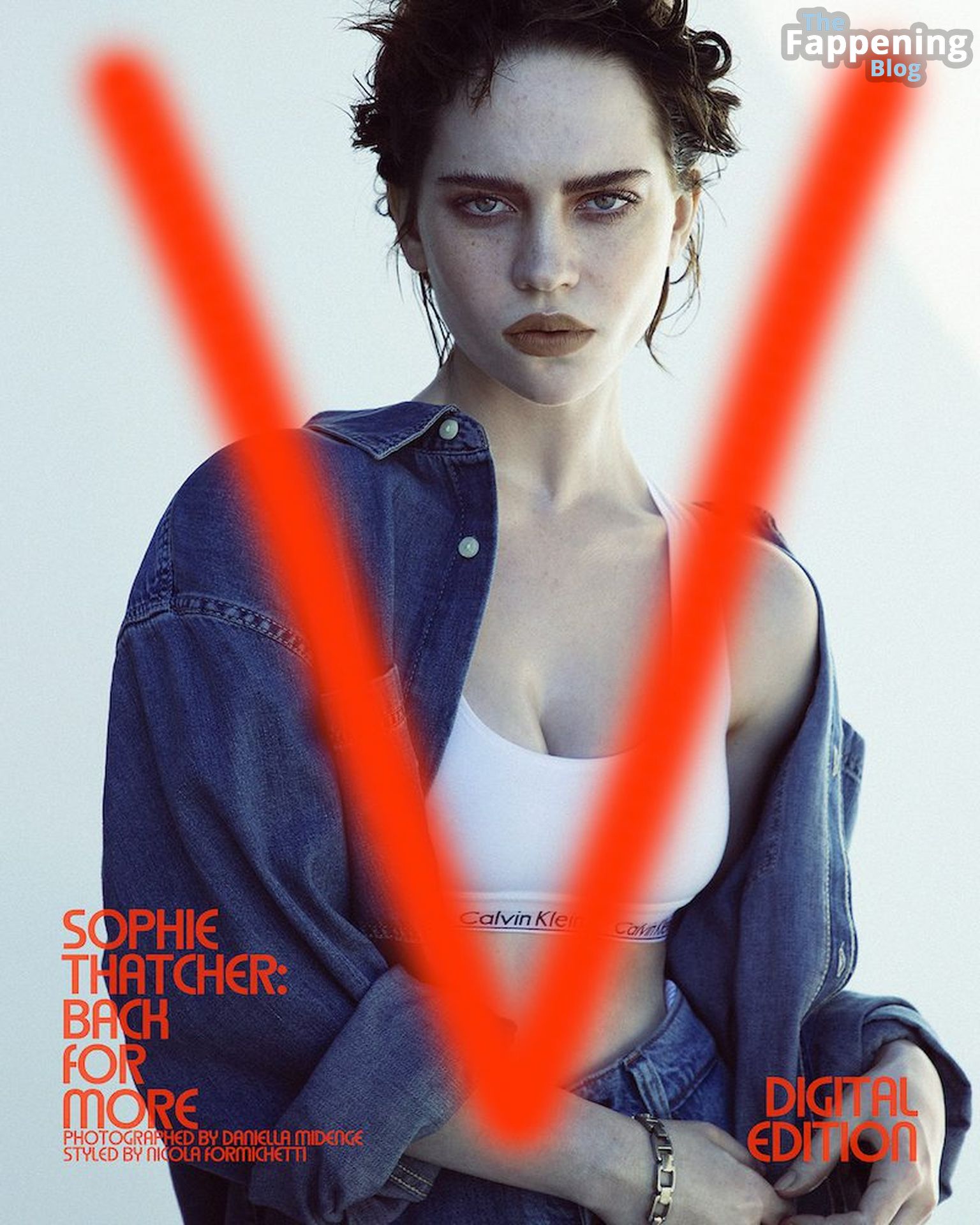 Sophie Thatcher Sexy – V Magazine January 2023 Issue (10 Photos)