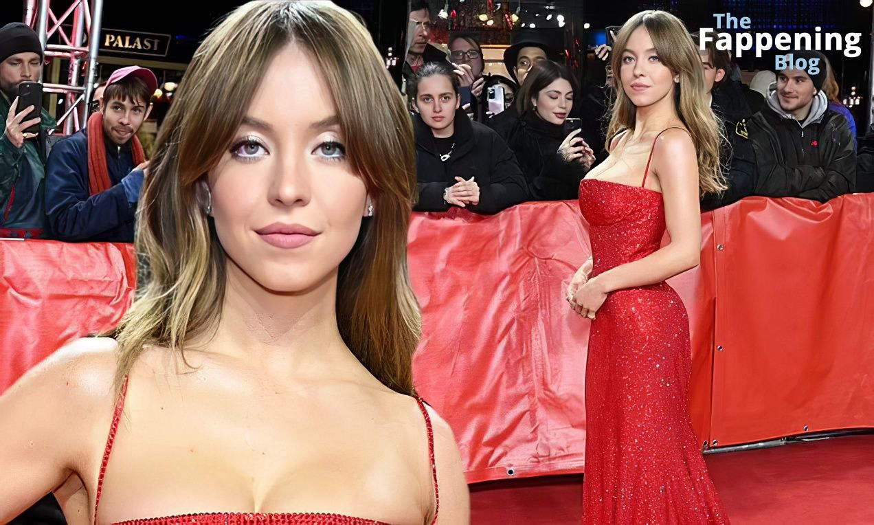 Sydney Sweeney Looks Hot in Red at the Premiere for the Film ‘Reality’ in Berlin (46 Photos)