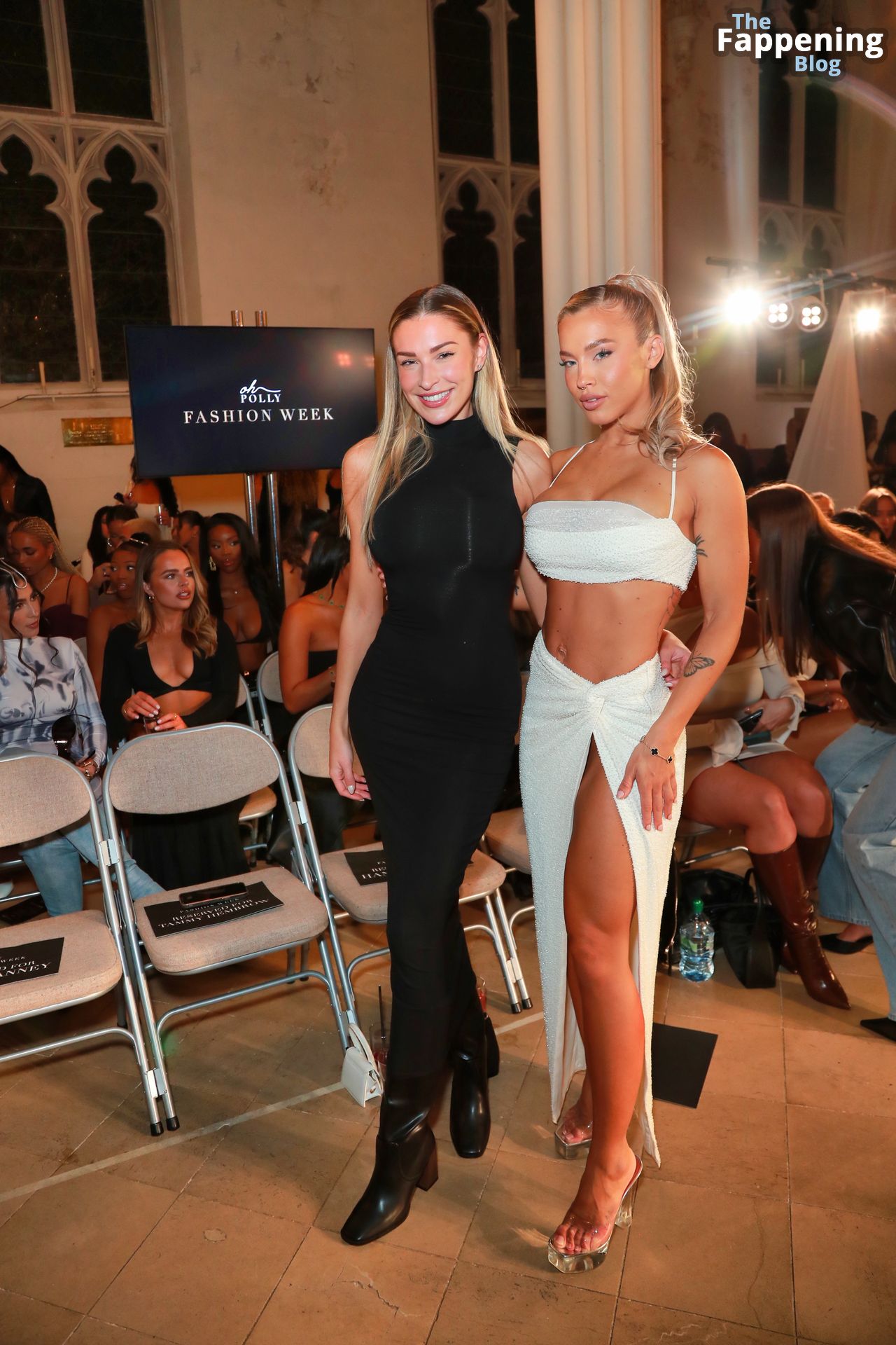 Tammy Hembrow Looks Sensational in White at Oh Polly London Fashion Week Show (52 Photos)