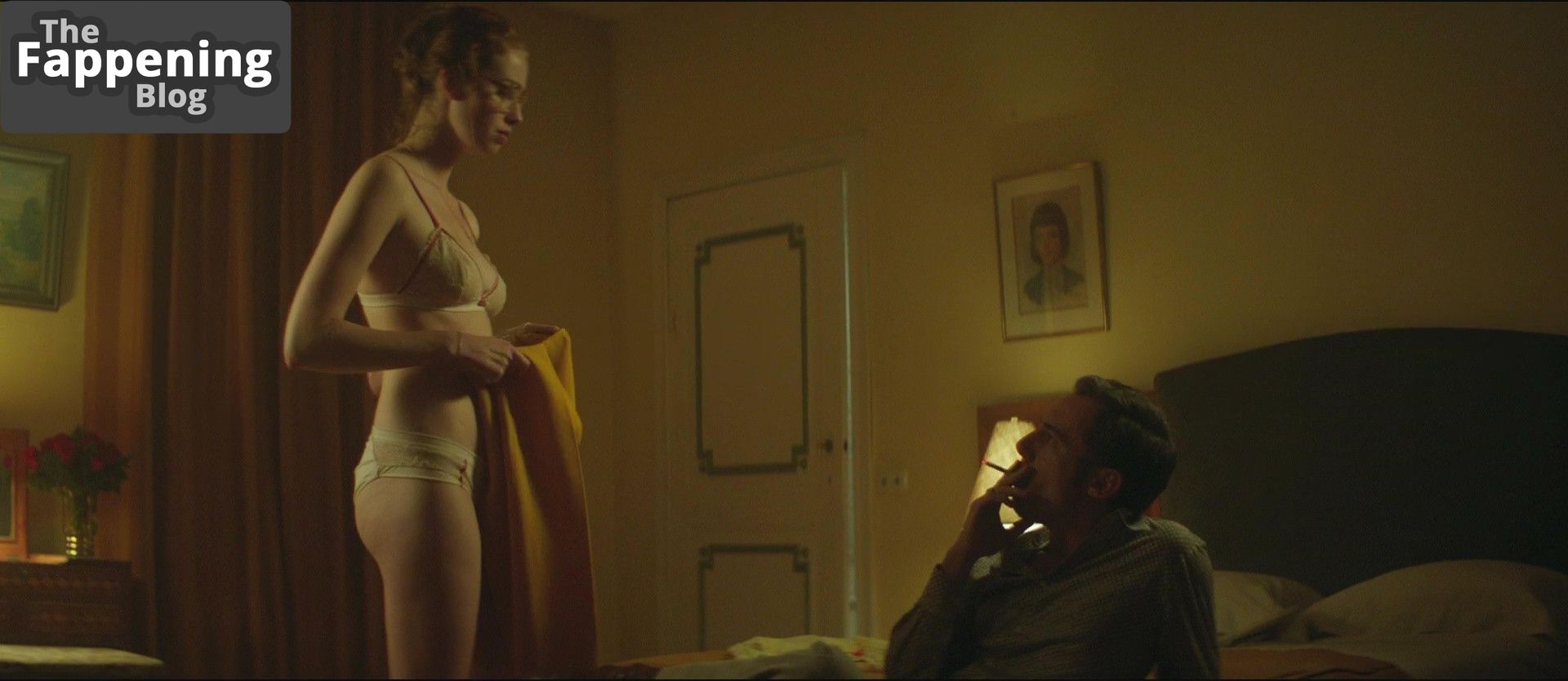 Freya Mavor Nude And Sexy The Lady In The Car With Glasses And A Gun