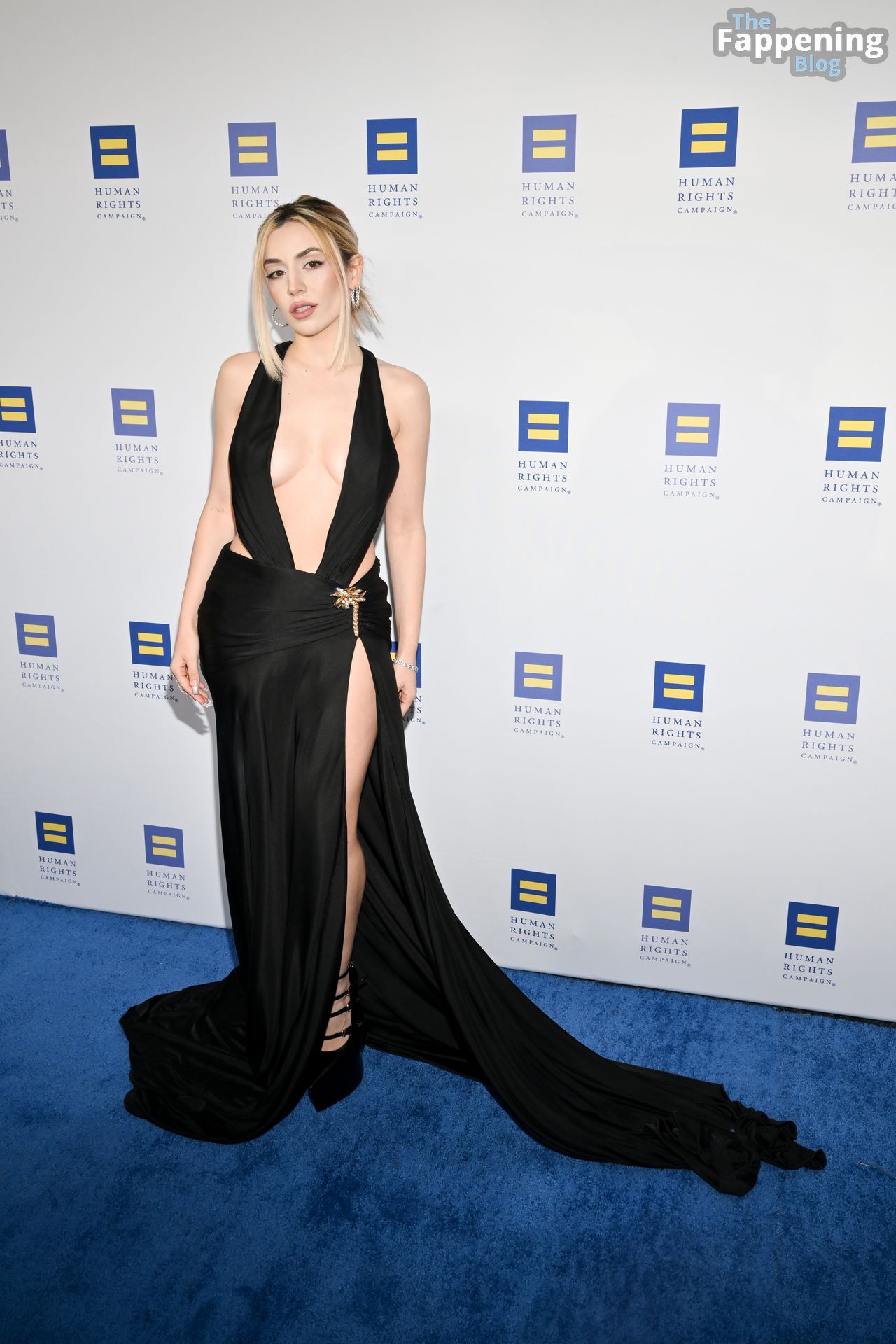 Ava Max Displays Her Sexy Tits at the Human Rights Campaign 2023 LA Dinner (46 Photos)