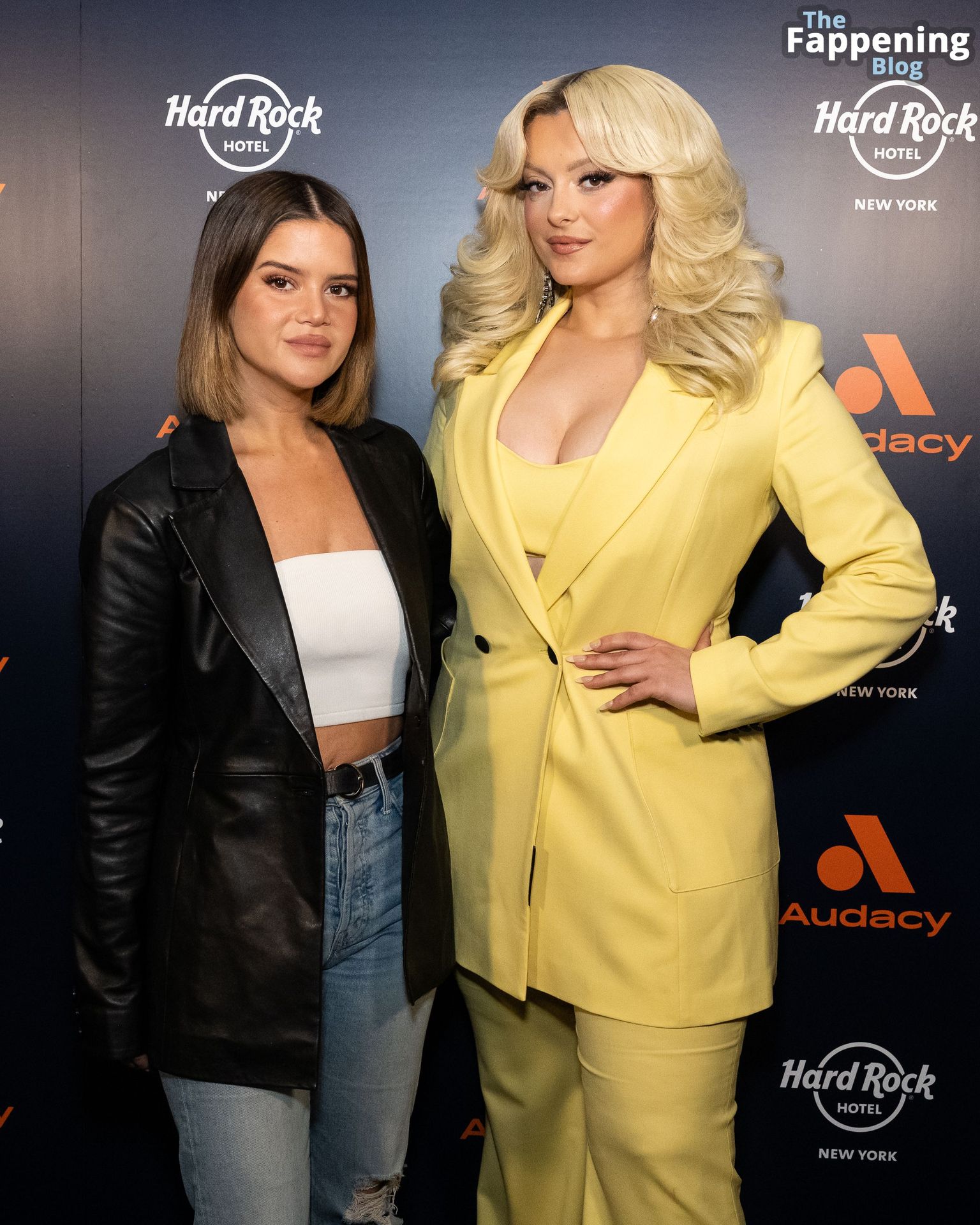 Bebe Rexha Displays Her Cleavage on the Red Carpet for Audacy’s “Leading Ladies” Event in NY (38 Photos)